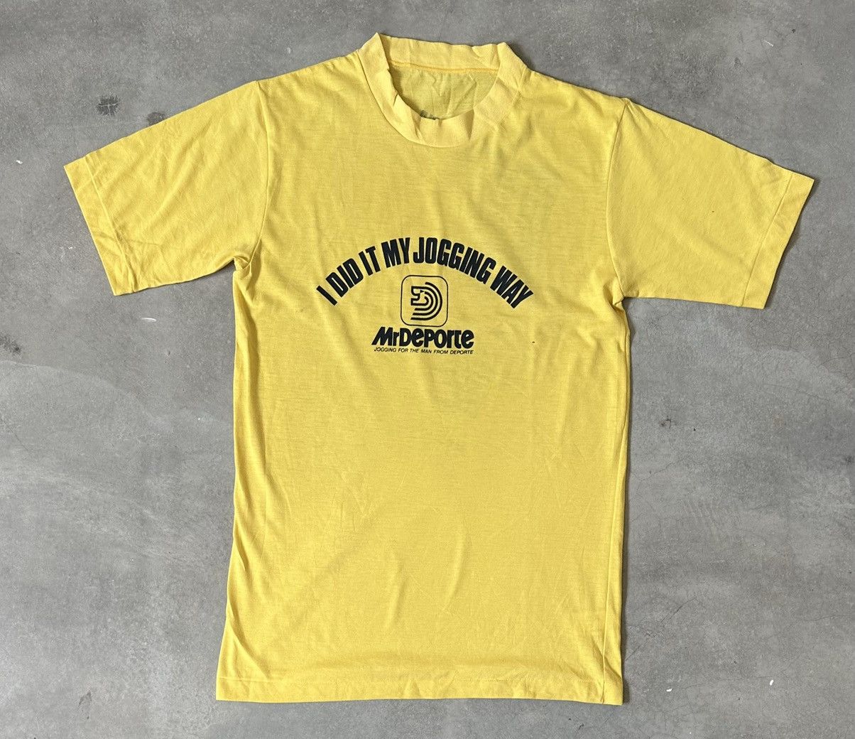 Asics VINTAGE ASICS MRDEPORTE JOGGING TOUR TEE Size US S / EU 44-46 / 1 - 1 Thumbnail