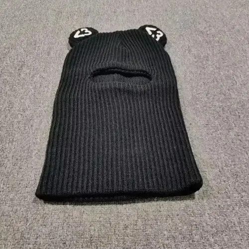 VIBE Bear Ears Balaclava Ski Mask Black Size ONE SIZE - 2 Thumbnail