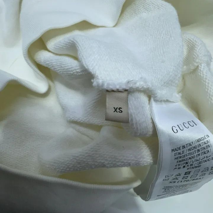 Gucci Gucci Gucci x Freya Hartas White Animal Print Hoodie -2506 Size US XS / EU 42 / 0 - 4 Thumbnail