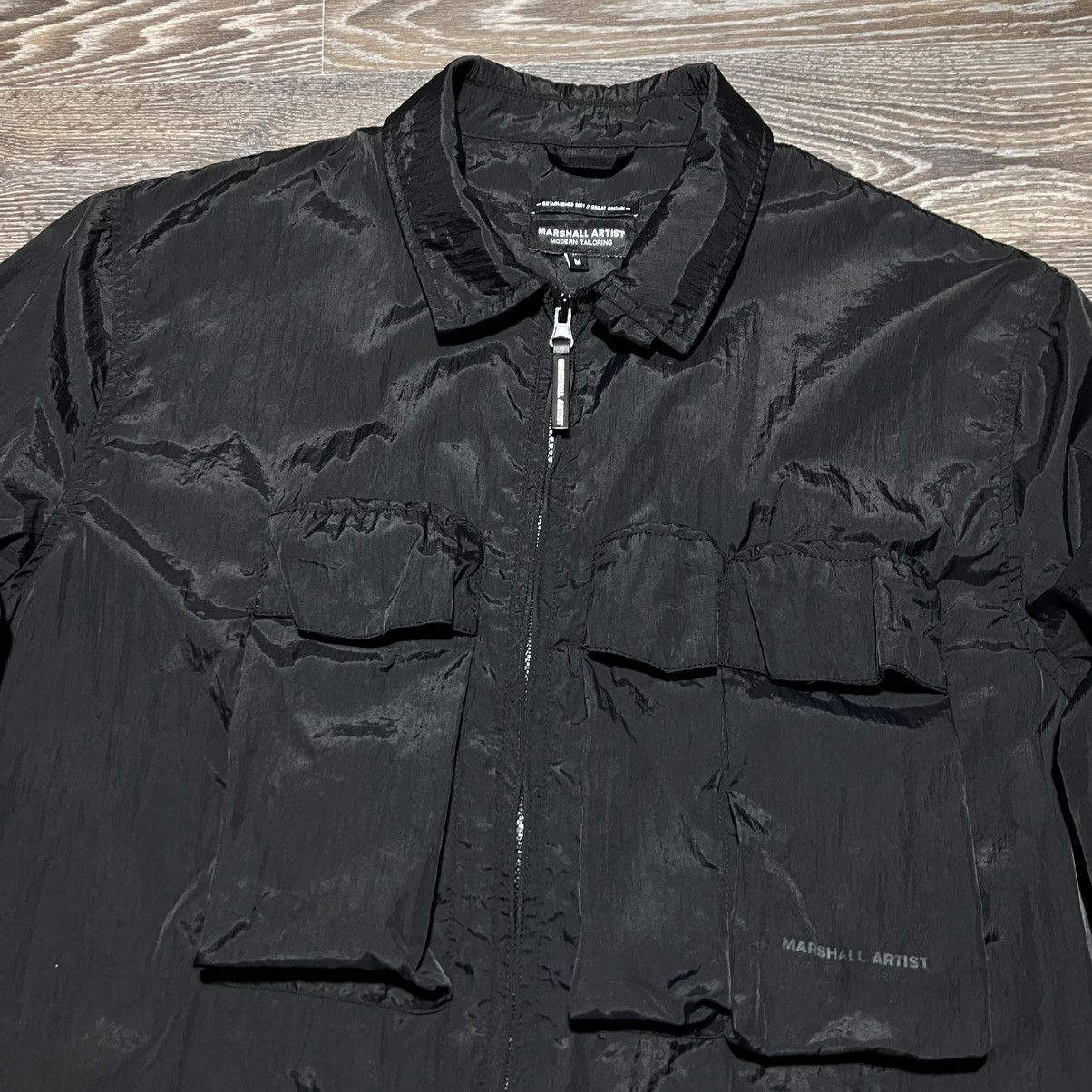 Marshall Artist MARSHALL ARTIST Multipocket Nylon Metal Overshirt Jacket Size US M / EU 48-50 / 2 - 3 Thumbnail