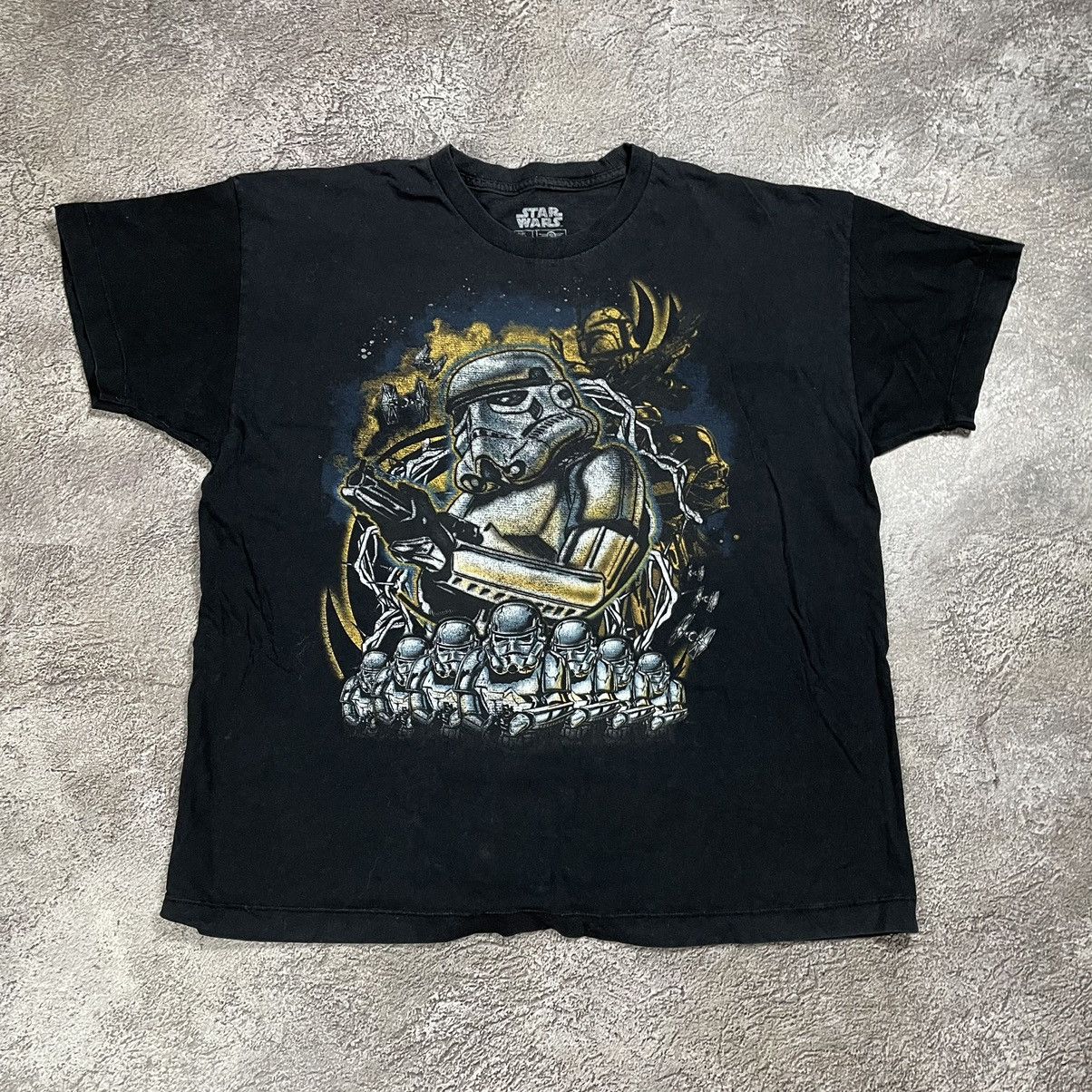 Vintage Vintage Y2K Star Wars Graphic Tee Goth Horror Baggy Punk XL Size US XL / EU 56 / 4 - 3 Thumbnail