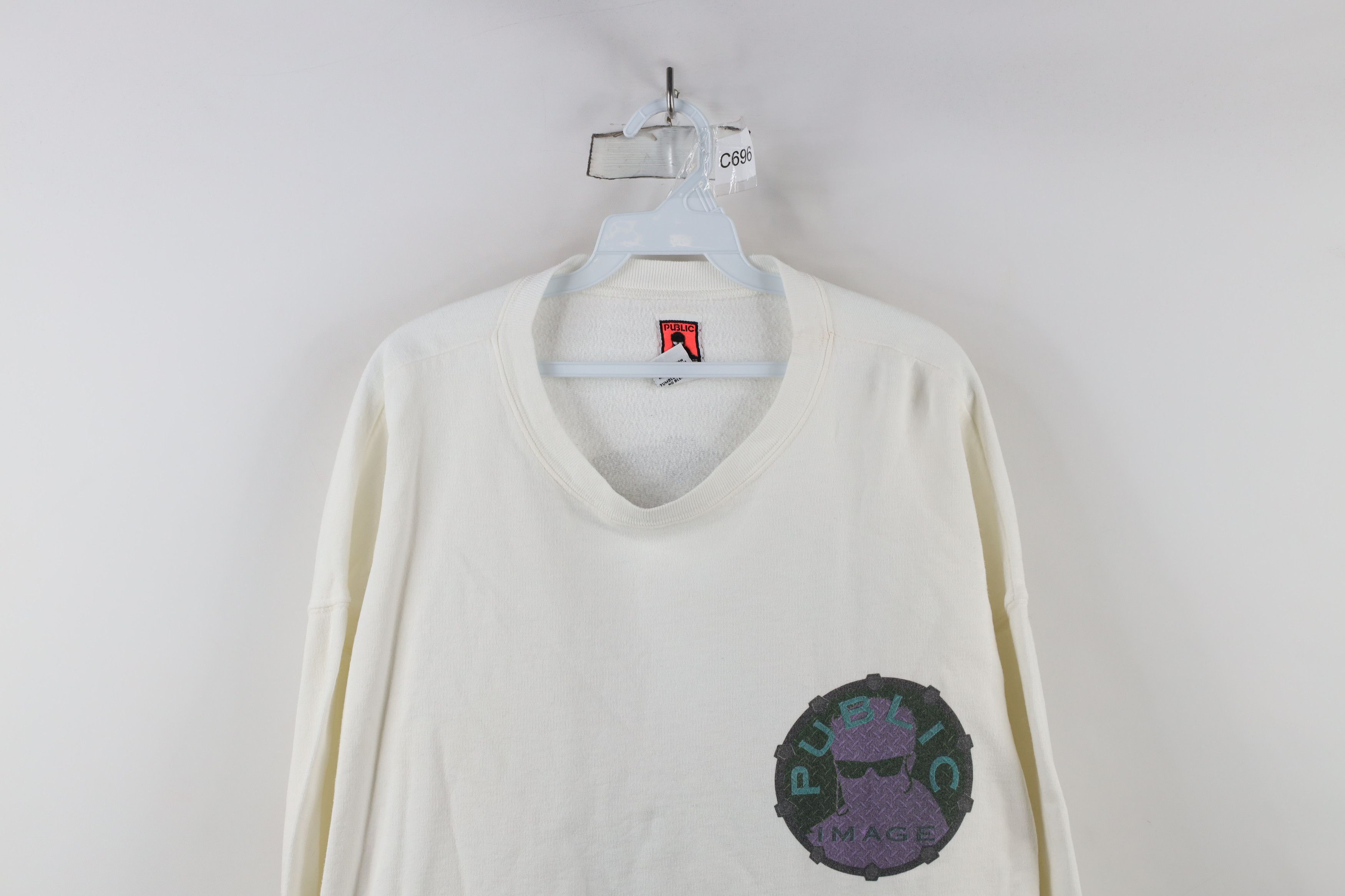 Vintage Vintage 80s Public Image Ltd Band Crewneck Sweatshirt USA Size US L / EU 52-54 / 3 - 2 Thumbnail