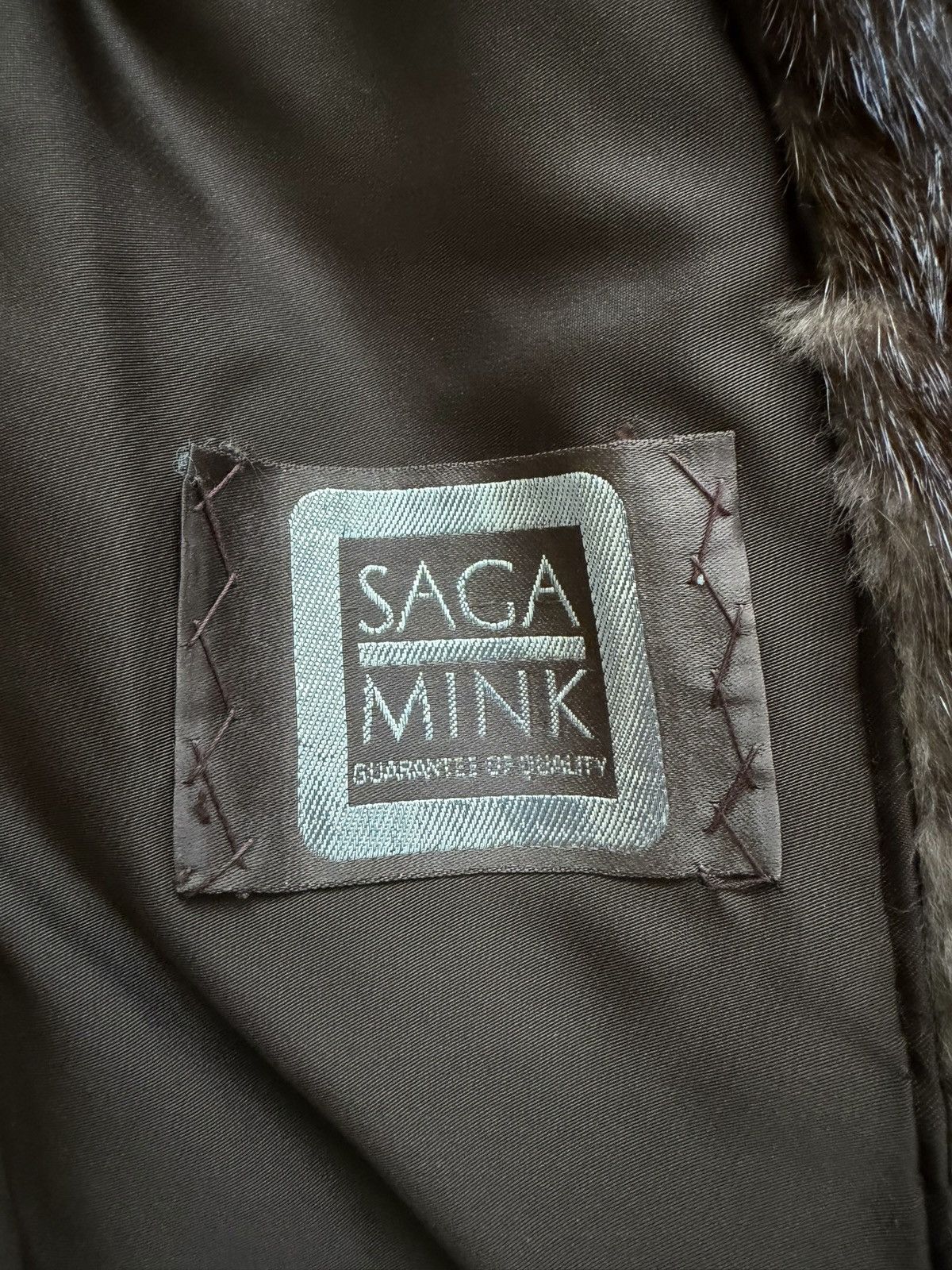 Other Vintage Saga Mink 100% natural mink fur coat Size ONE SIZE - 7 Thumbnail