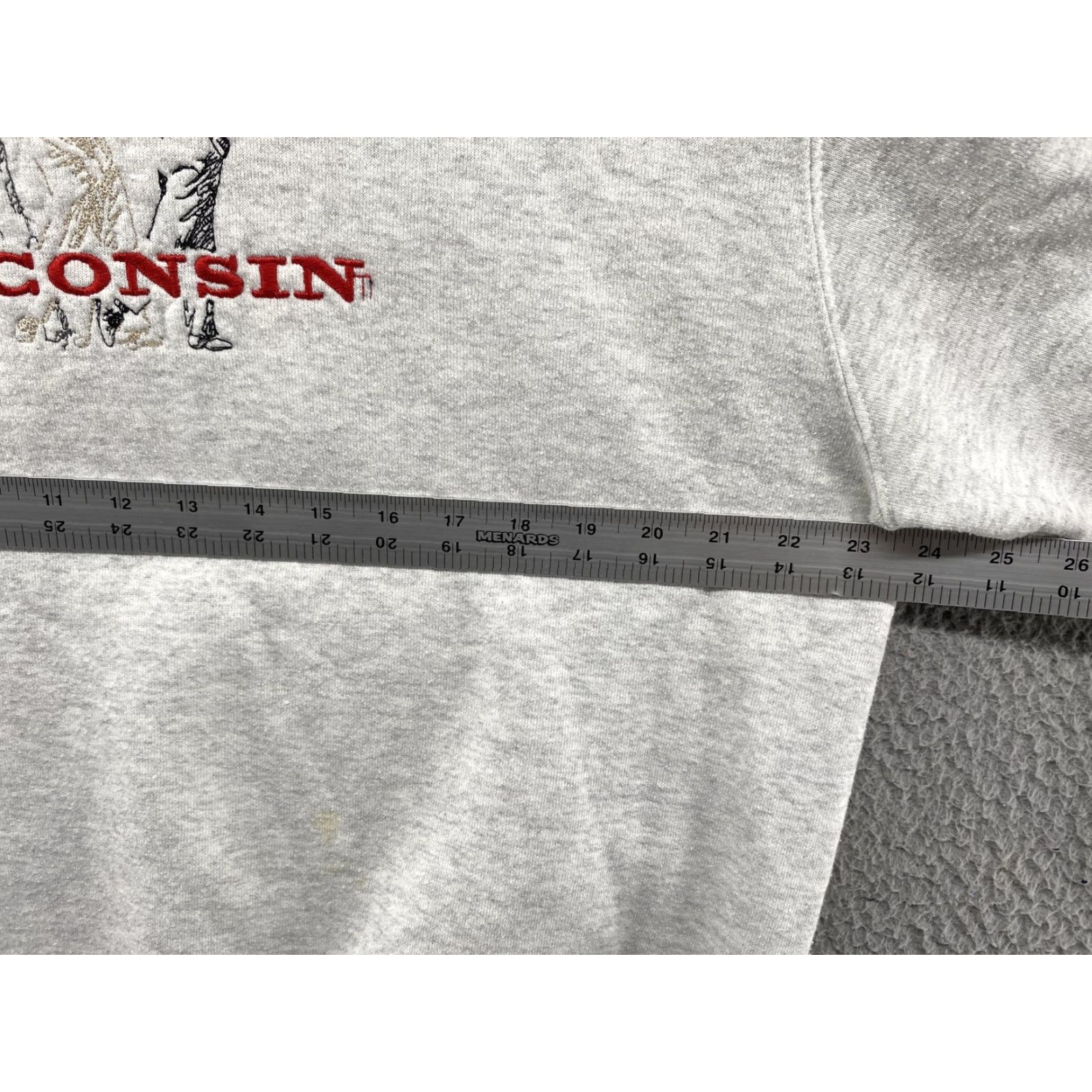 Champion VINTAGE Champion Sweatshirt Golf USA Made Wisconsin Embroidered Logo Crew Neck Long Sleeve XL Gray Men Size US XL / EU 56 / 4 - 5 Thumbnail