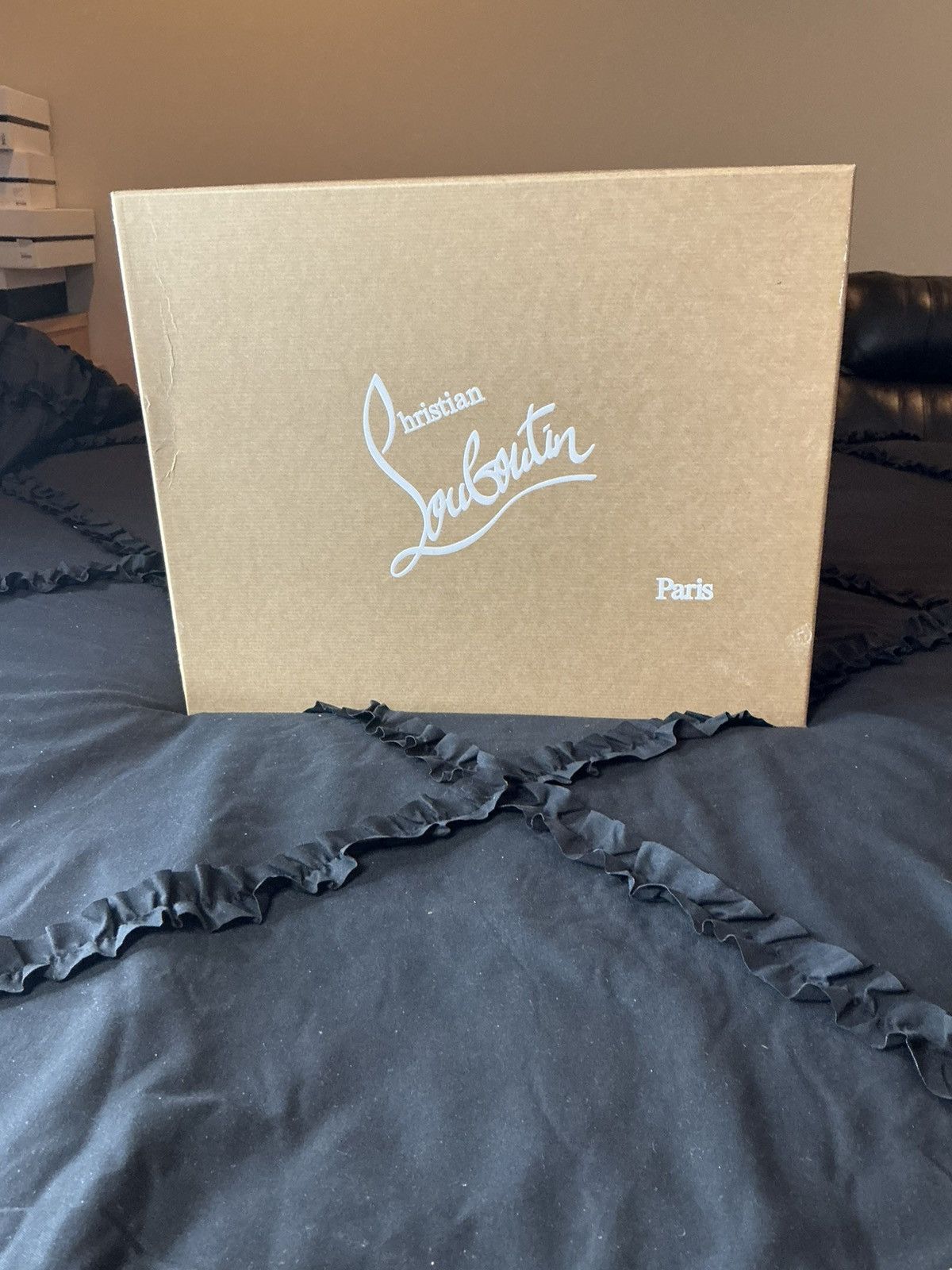 Christian Louboutin Christian Louboutin Louis Orlato Spiked Sneaker — Loubi Red Size US 12 / EU 45 - 1 Thumbnail