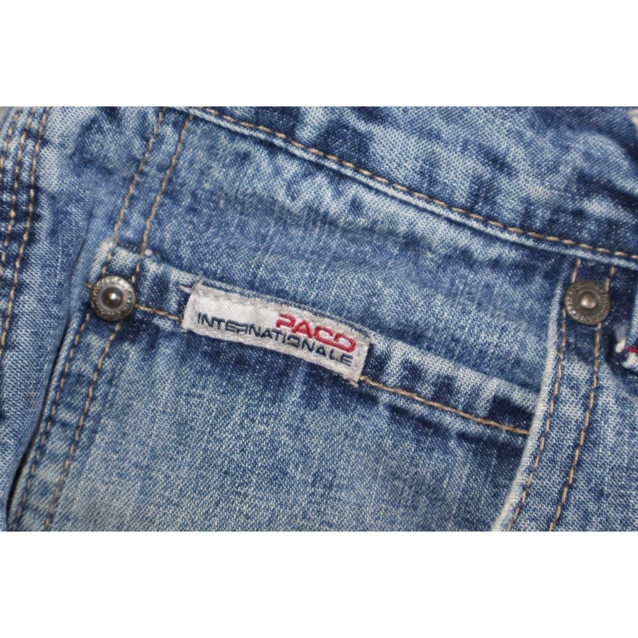 Vintage Vintage Y2K Paco Jeans Internationale Baggy Skater Denim Size US 34 / EU 50 - 11 Thumbnail