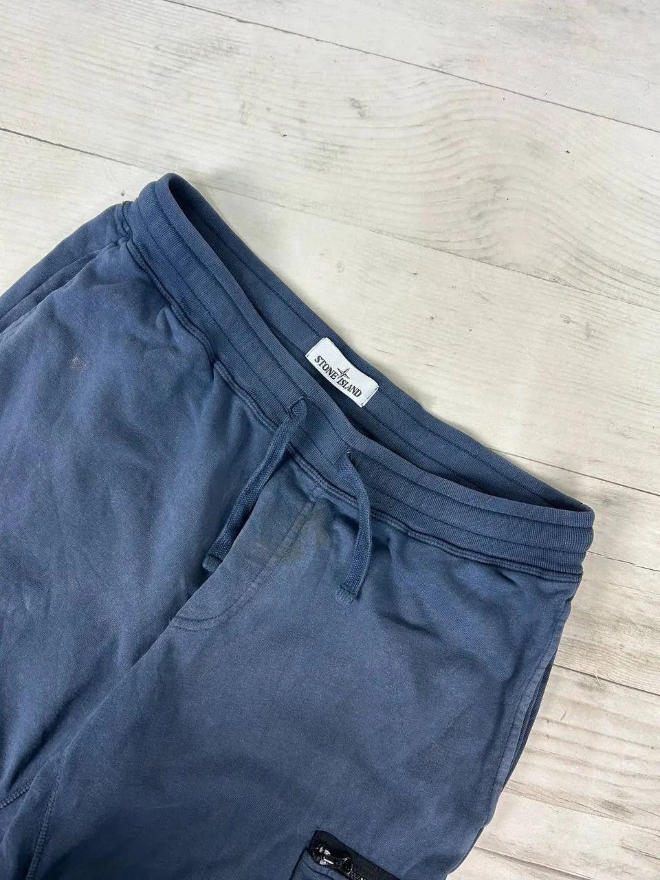 Stone Island Stone Island 2017 Navy Cargo Joggers Sweatpants Size US 34 / EU 50 - 2 Thumbnail
