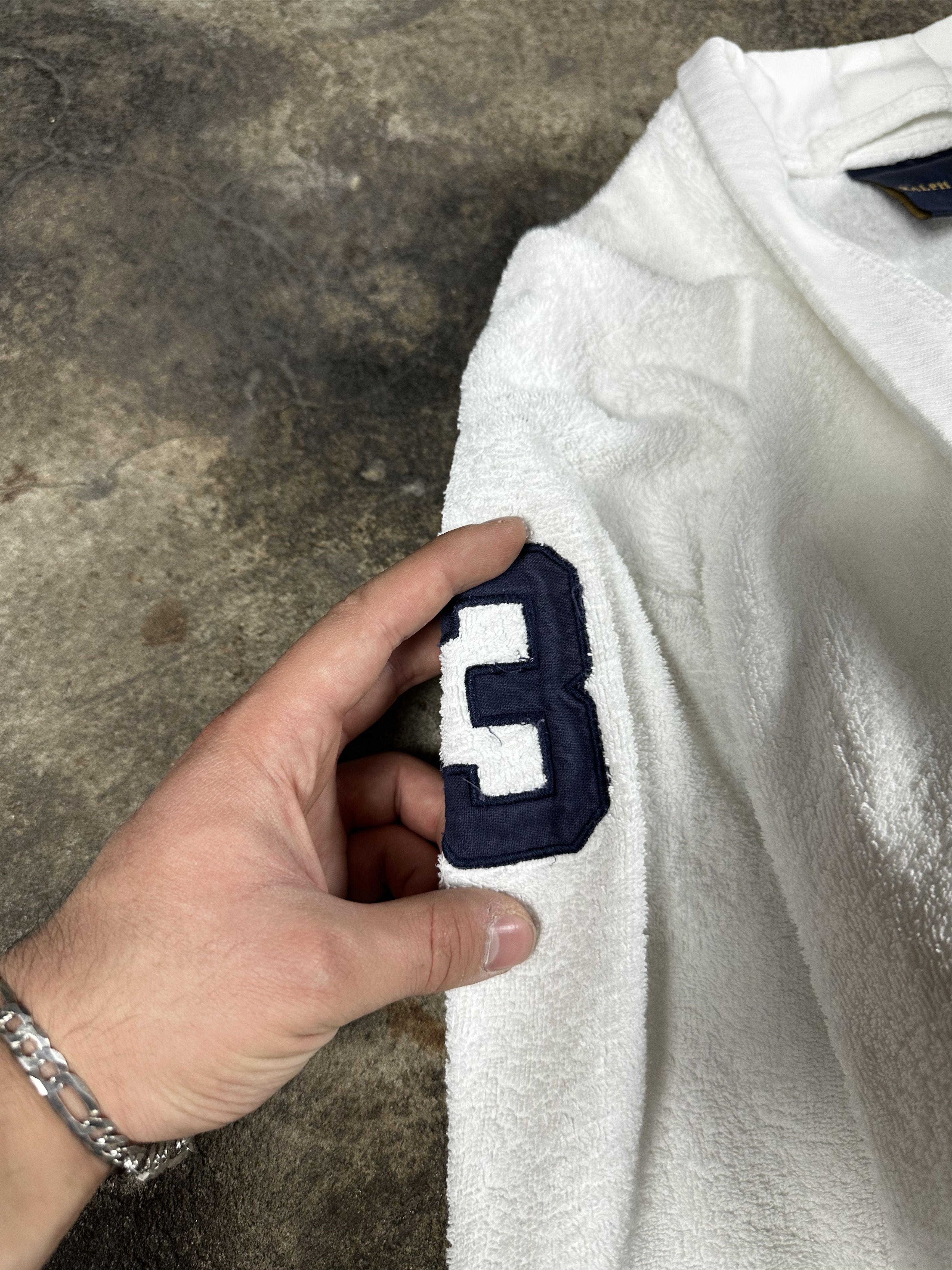Ralph Lauren Vintage Ralph Lauren Chief Keef Style Patch Bathrobe Size US M / EU 48-50 / 2 - 3 Thumbnail