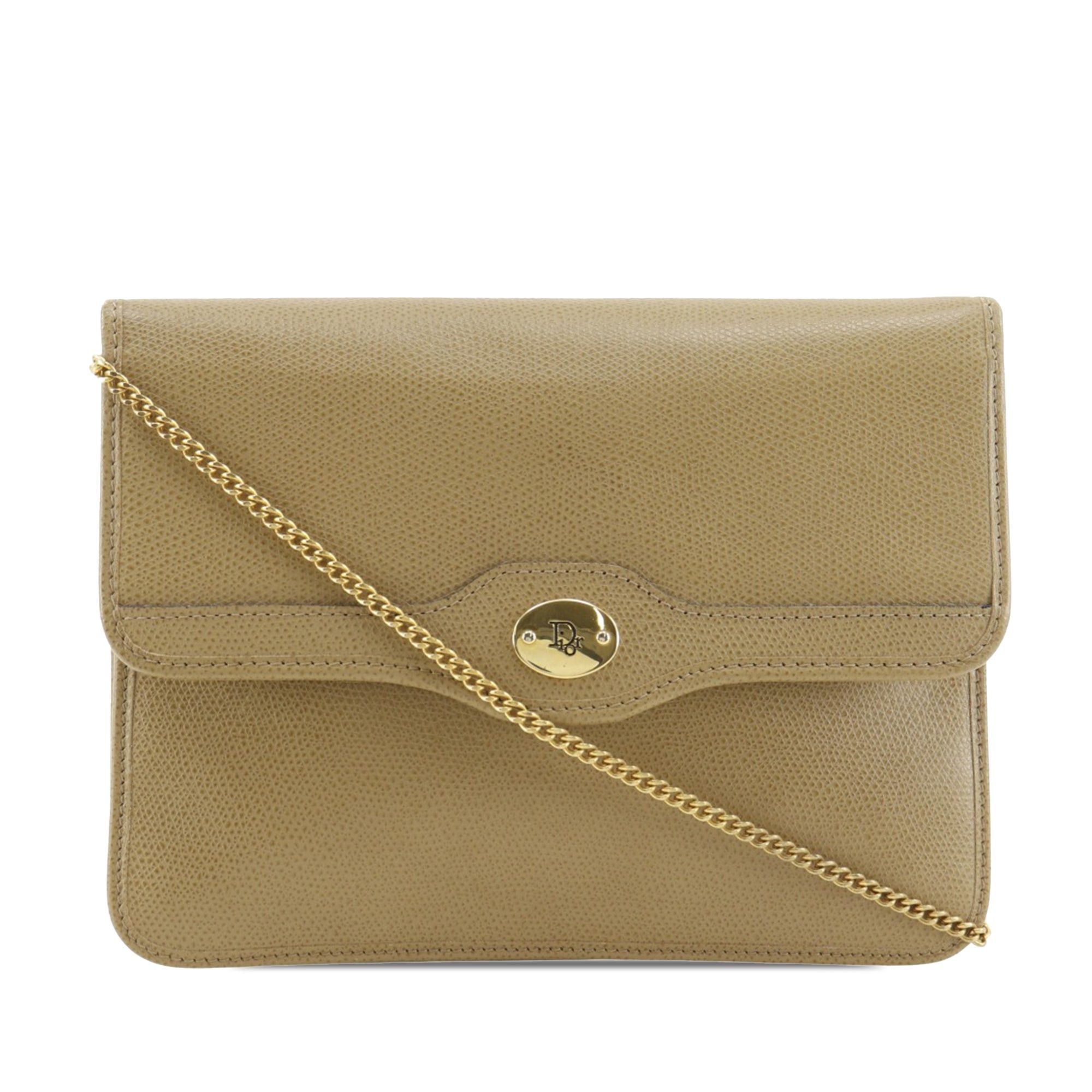Dior Leather Chain Crossbody Size ONE SIZE - 1 Thumbnail
