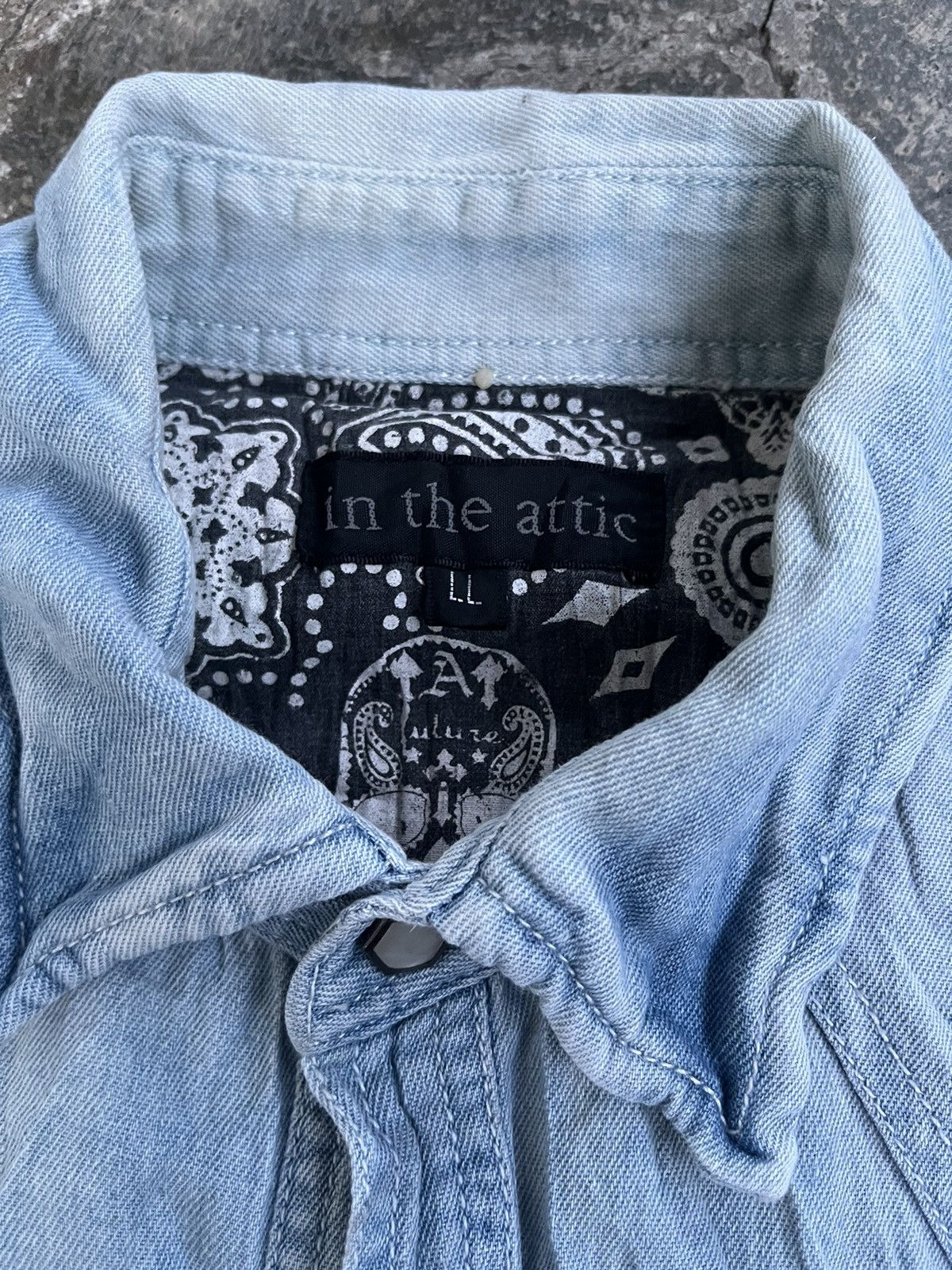 14th Addiction × If Six Was Nine × Le Grande Bleu (L.G.B.) JAPANESE IN THE ATTIC DENIM GOTHIC SEDITIONARIES PUNK STYLE Size US L / EU 52-54 / 3 - 8 Thumbnail