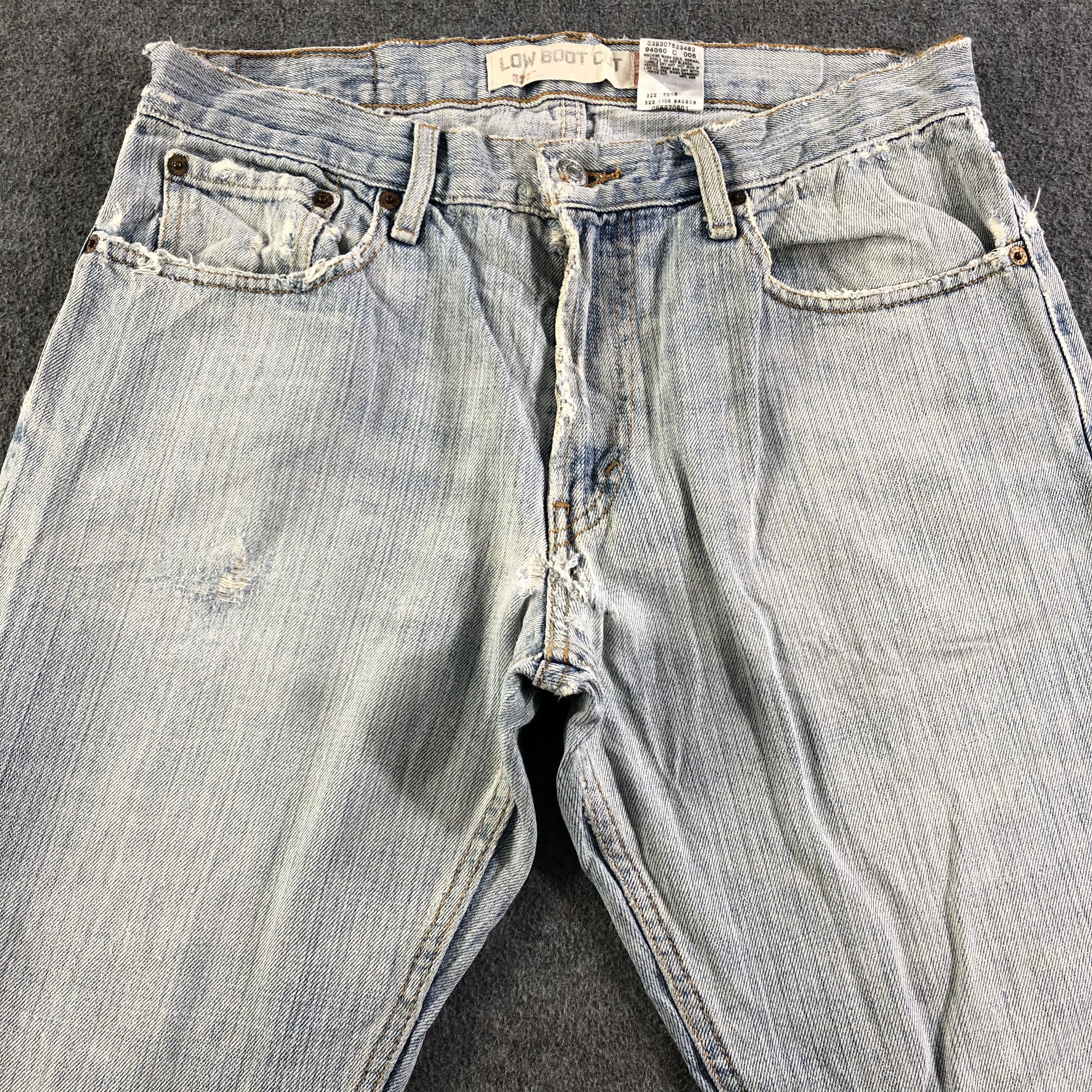 Levi's Vintage Light Wash Levis 527 Jeans-J3053 Size US 32 / EU 48 - 3 Thumbnail