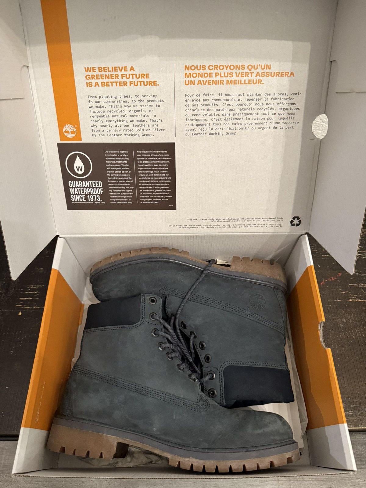 Timberland Timberland 6" INCH DARK BLUE Size US 10 / EU 43 - 1 Thumbnail