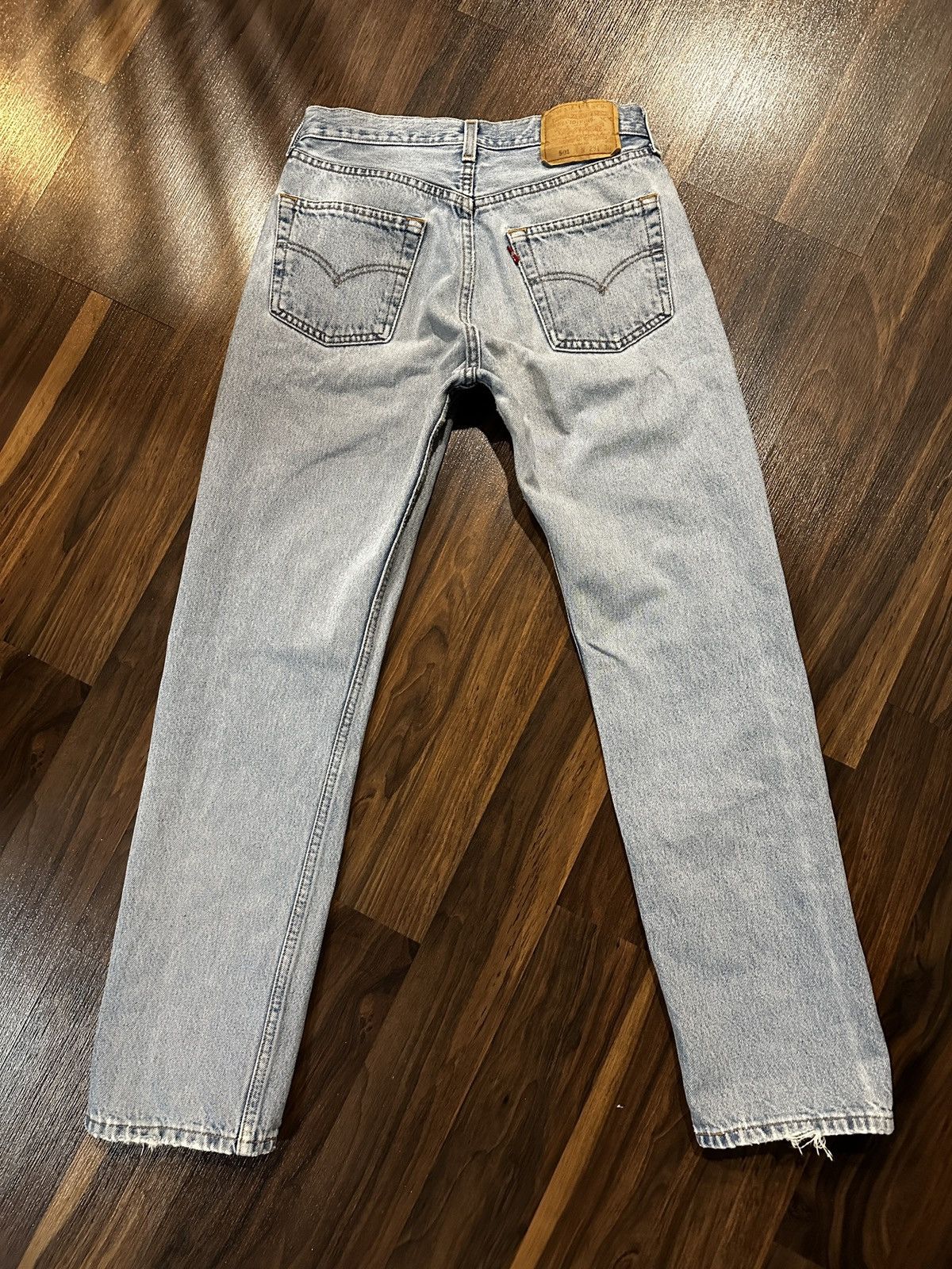 Levi's Vtg 90s 00s LEVIS 501 Button Fly Jeans 29 x 29 Size 29" - 1 Thumbnail