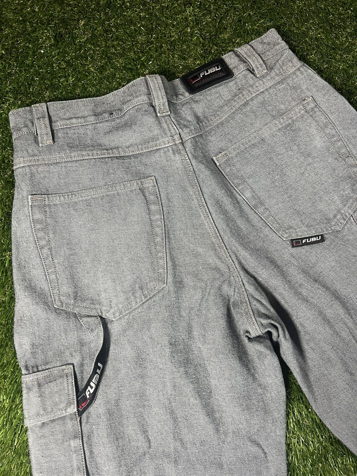 Fubu Vintage 90s Fubu Baggy Carpenter Carpenter Fall Work Pants Size US 36 / EU 52 - 3 Thumbnail