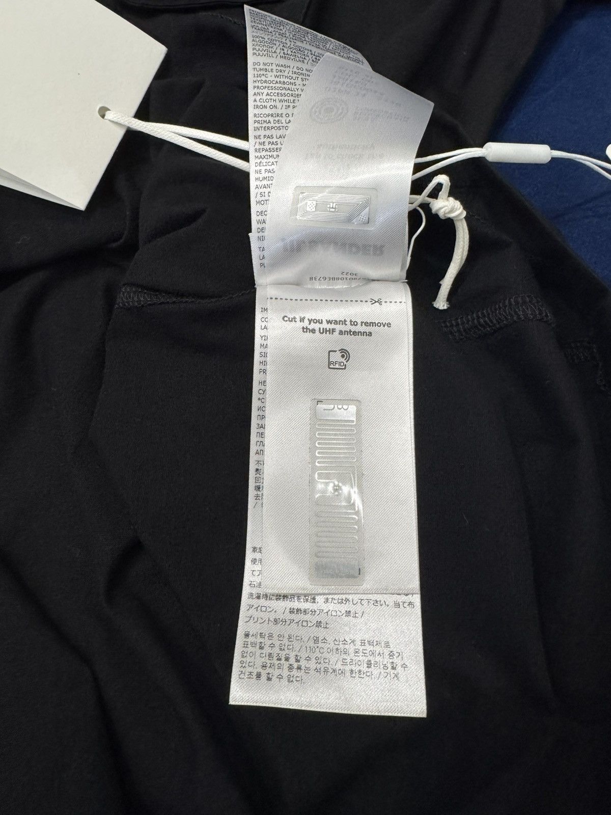Jil Sander NWT Pocket Detail Long Sleeve T-Shirt - Black, XL Size US XL / EU 56 / 4 - 7 Thumbnail