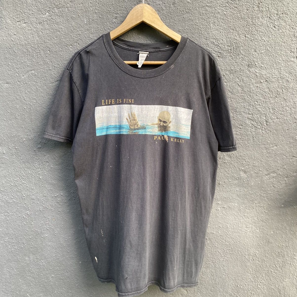 Band Tees ERD GRUNGE Thrashed Faded Pau Kelly Tour Band Tee Size US L / EU 52-54 / 3 - 1 Thumbnail