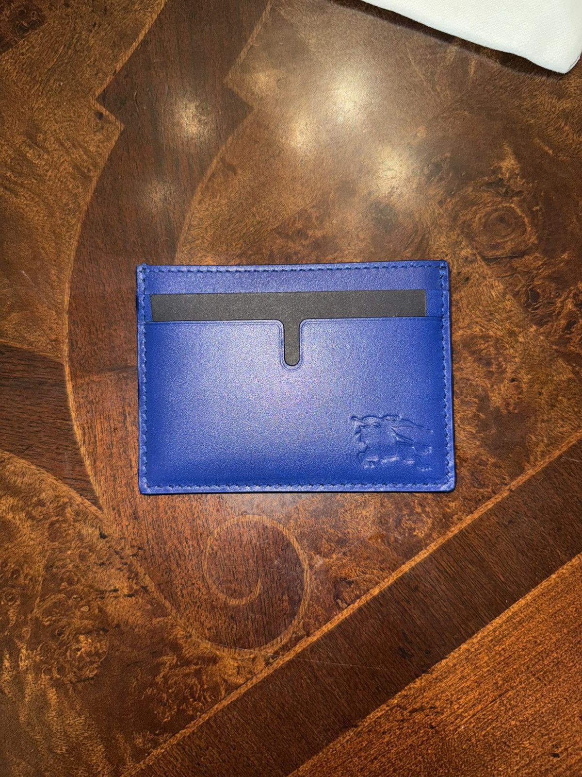 Burberry Burberry Leather Cardholder Equestrian Knight Size ONE SIZE - 3 Thumbnail