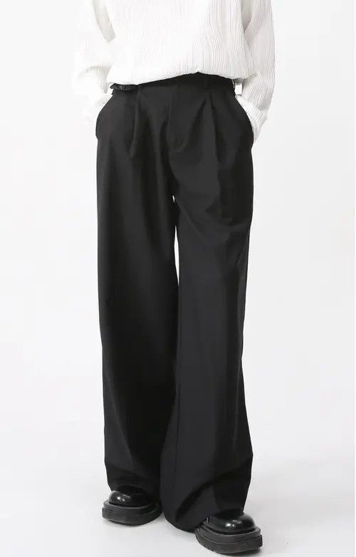 Japanese Brand Casual loose straight retro suit trousers Size US 32 / EU 48 - 1 Thumbnail