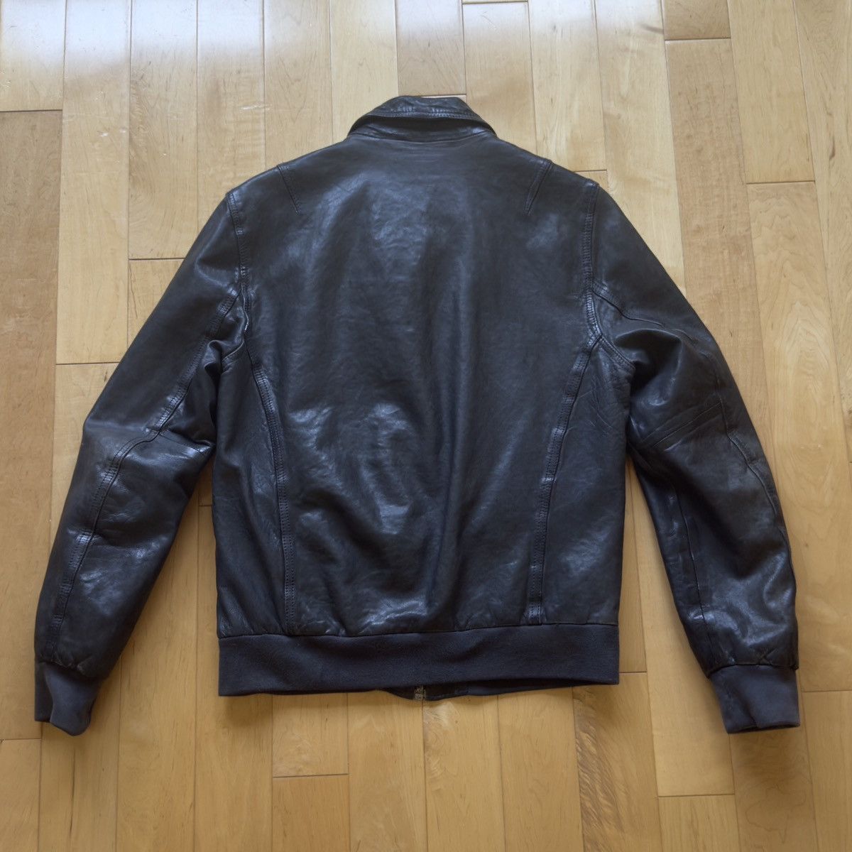 Chevignon Chevignon Leather Jacket – Early 1970s, Based on 1959 Model Size US M / EU 48-50 / 2 - 2 Thumbnail