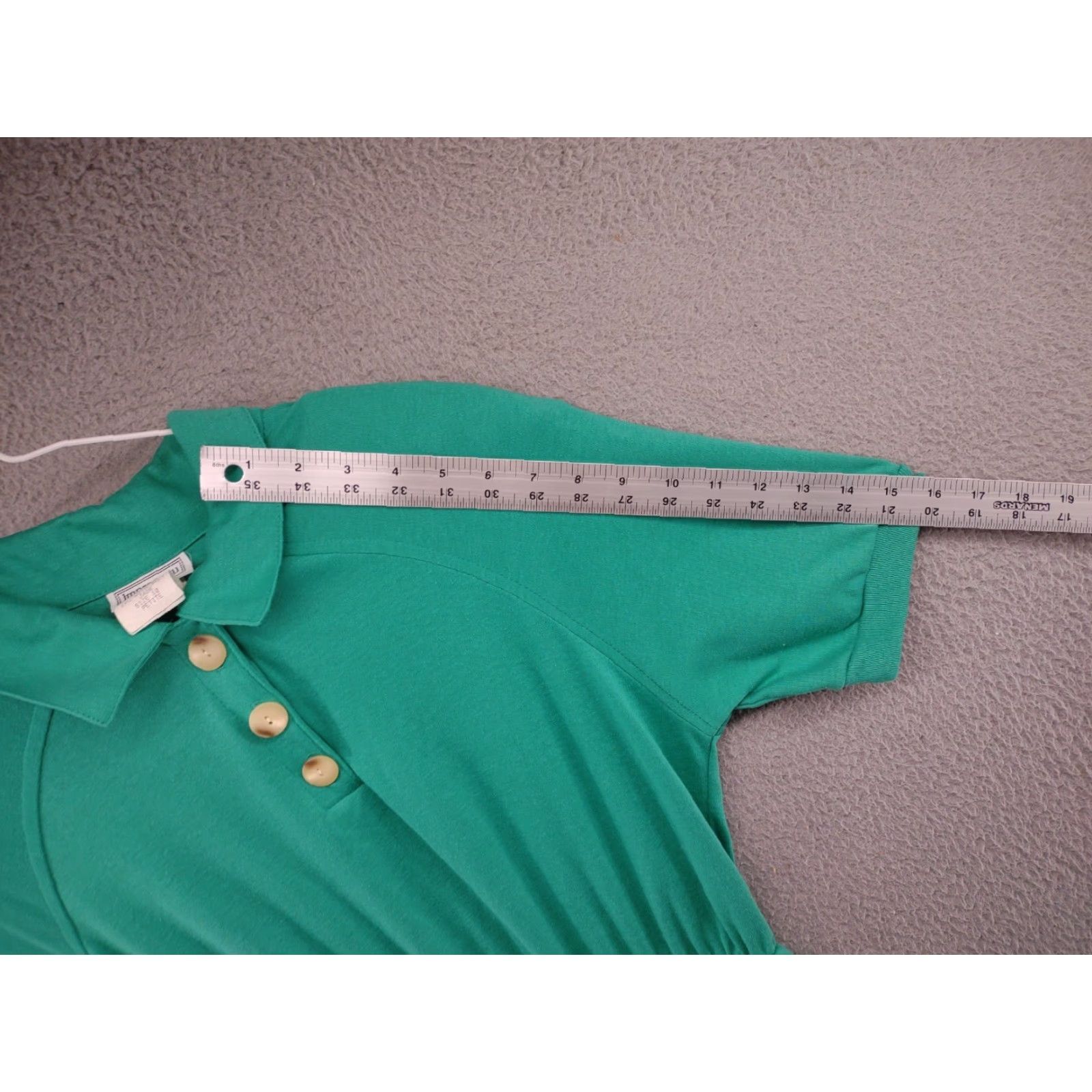 Vintage VINTAGE Impromptu Women's Shirt Dress in Size 10 USA Made Size L / US 10 / IT 46 - 7 Thumbnail