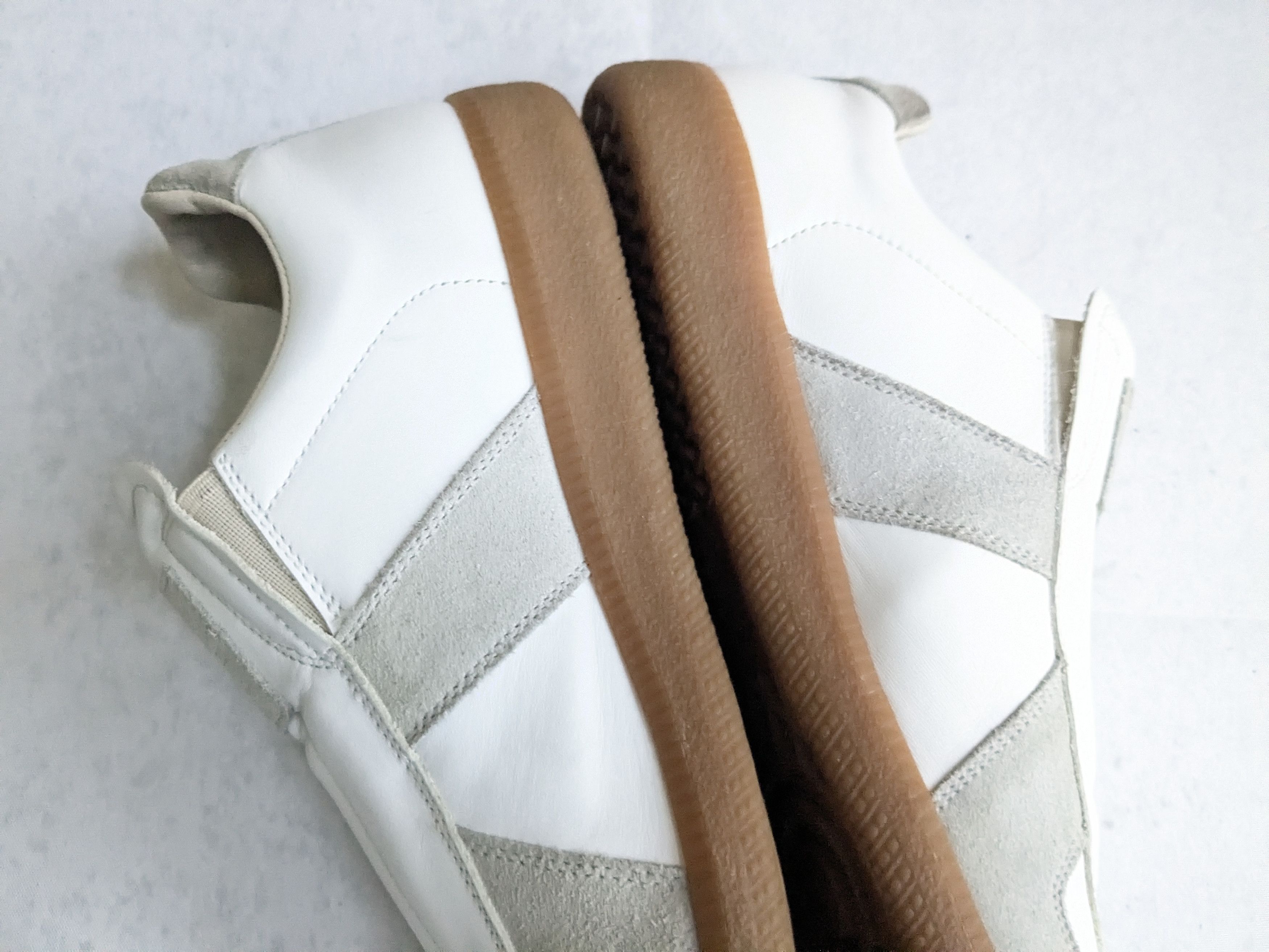 Maison Margiela Maison Margiela Replica GAT Gray White 10 43 Low Tops Gum Size US 10 / EU 43 - 13 Thumbnail