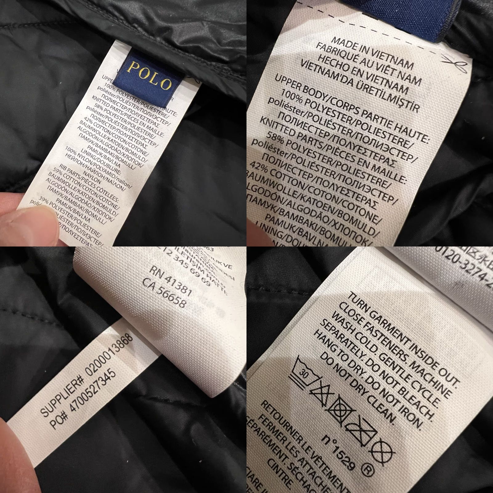 Ralph Lauren Polo Ralph Lauren Performance Vest 2XL Black Gray Pockets Lightweight Size US XXL / EU 58 / 5 - 8 Thumbnail