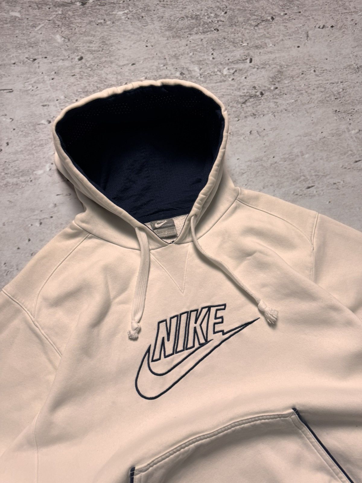 Nike × Vintage NIKE VINTAGE CENTER LOGO OVERSIZE BOXY HOODIE Size US S / EU 44-46 / 1 - 3 Thumbnail