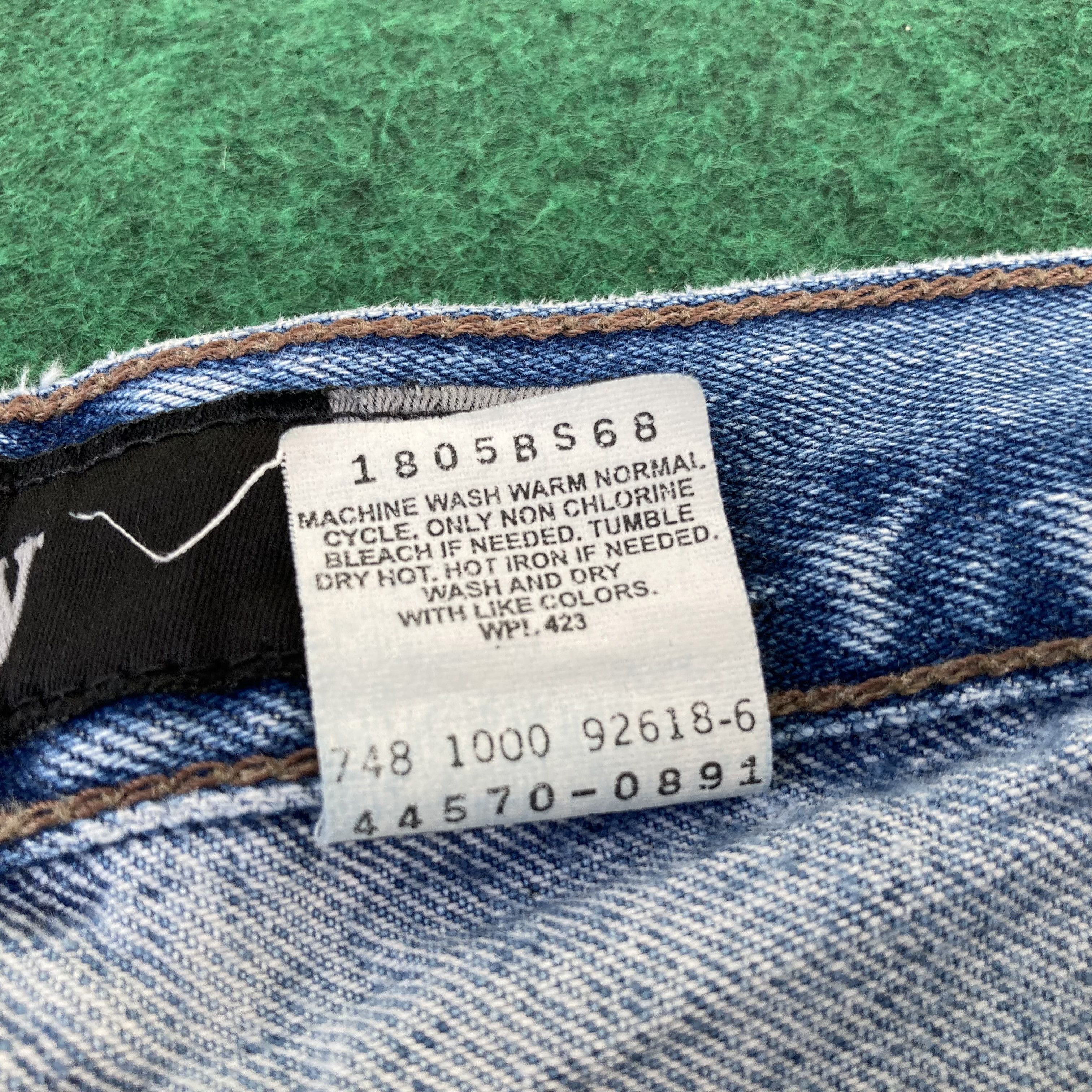 Levi's 36x36 Vtg Levis Silvertab Baggy 90s Jeans Size US 36 / EU 52 - 6 Thumbnail