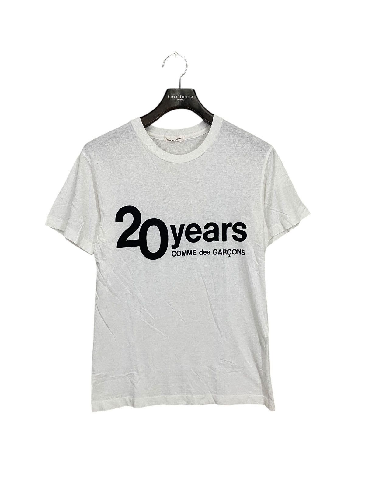 Comme des Garcons Homme Vintage 1992 comme des garcons 20years anniversary tshirt Size US M / EU 48-50 / 2 - 1 Thumbnail