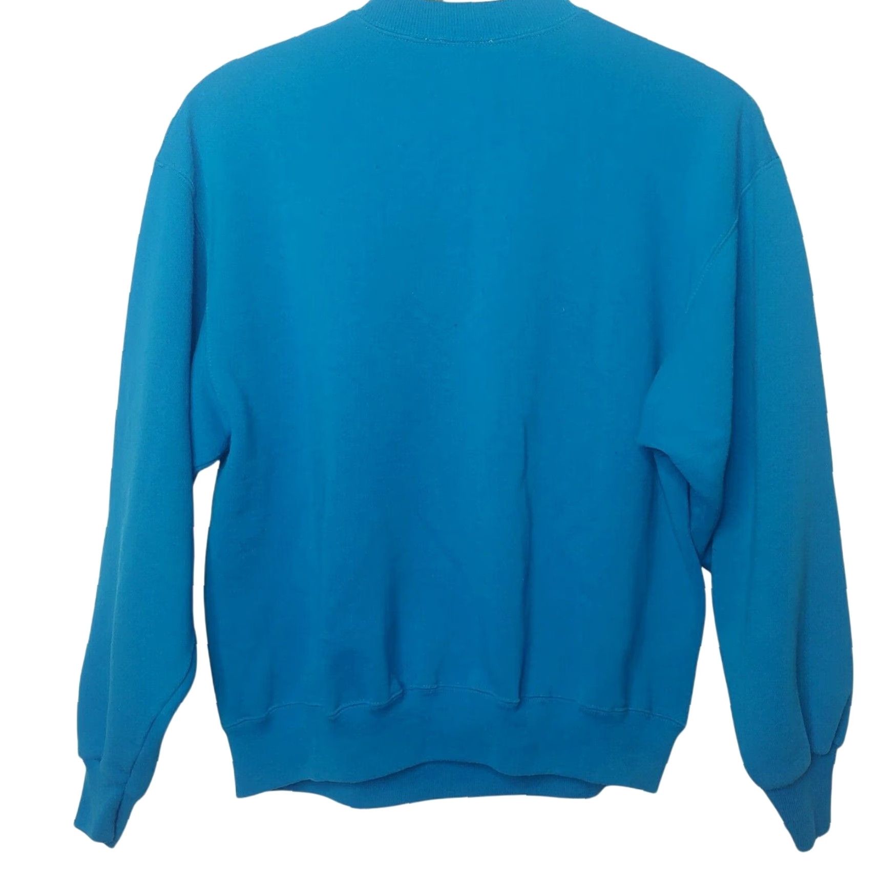 Vintage VINTAGE Seasons Greetings Sweatshirt Turquoise Large XL Unisex Adults Size US XL / EU 56 / 4 - 3 Thumbnail