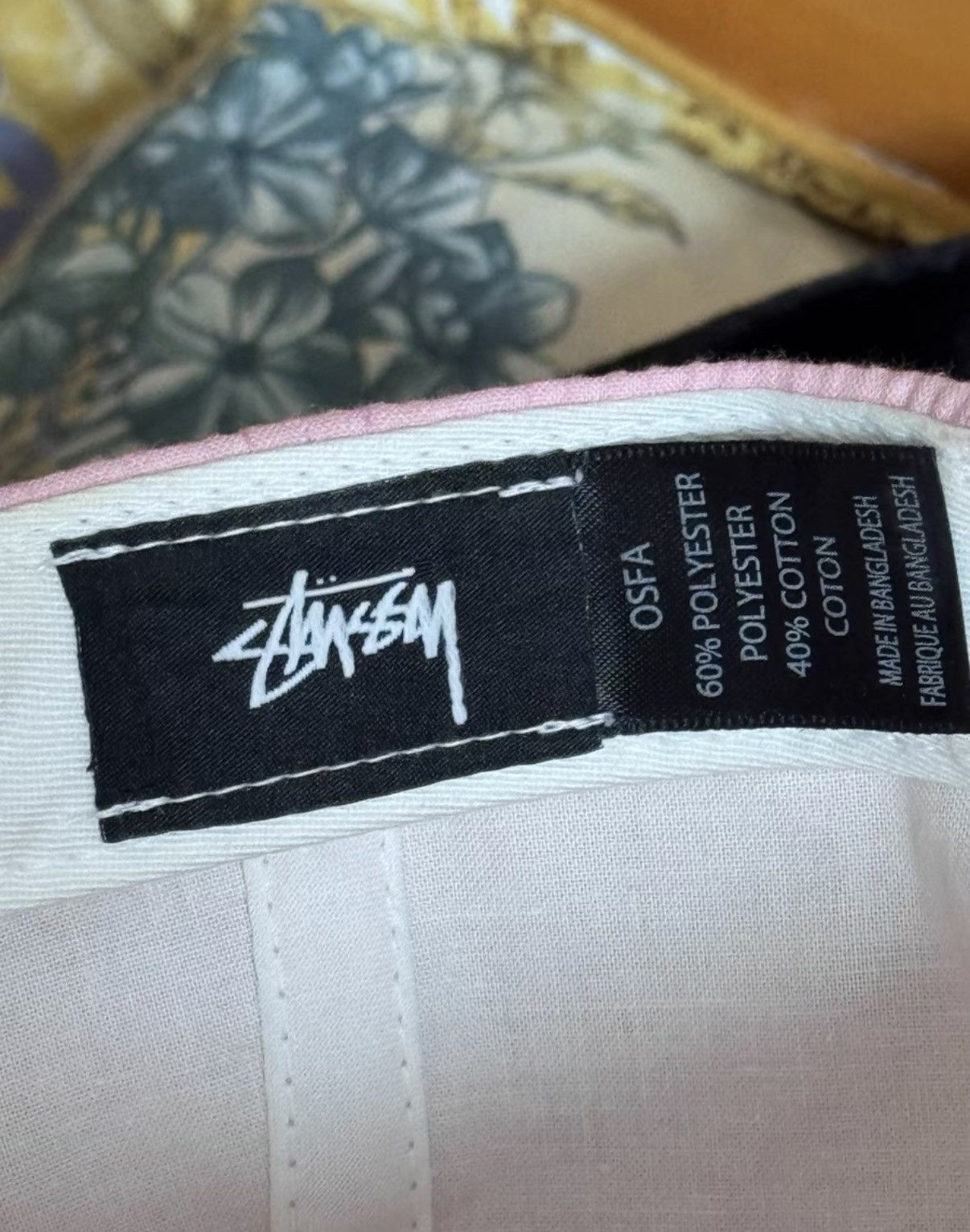 Stussy Stussy Stock Pink Baseball Cap K21 Size ONE SIZE - 4 Thumbnail