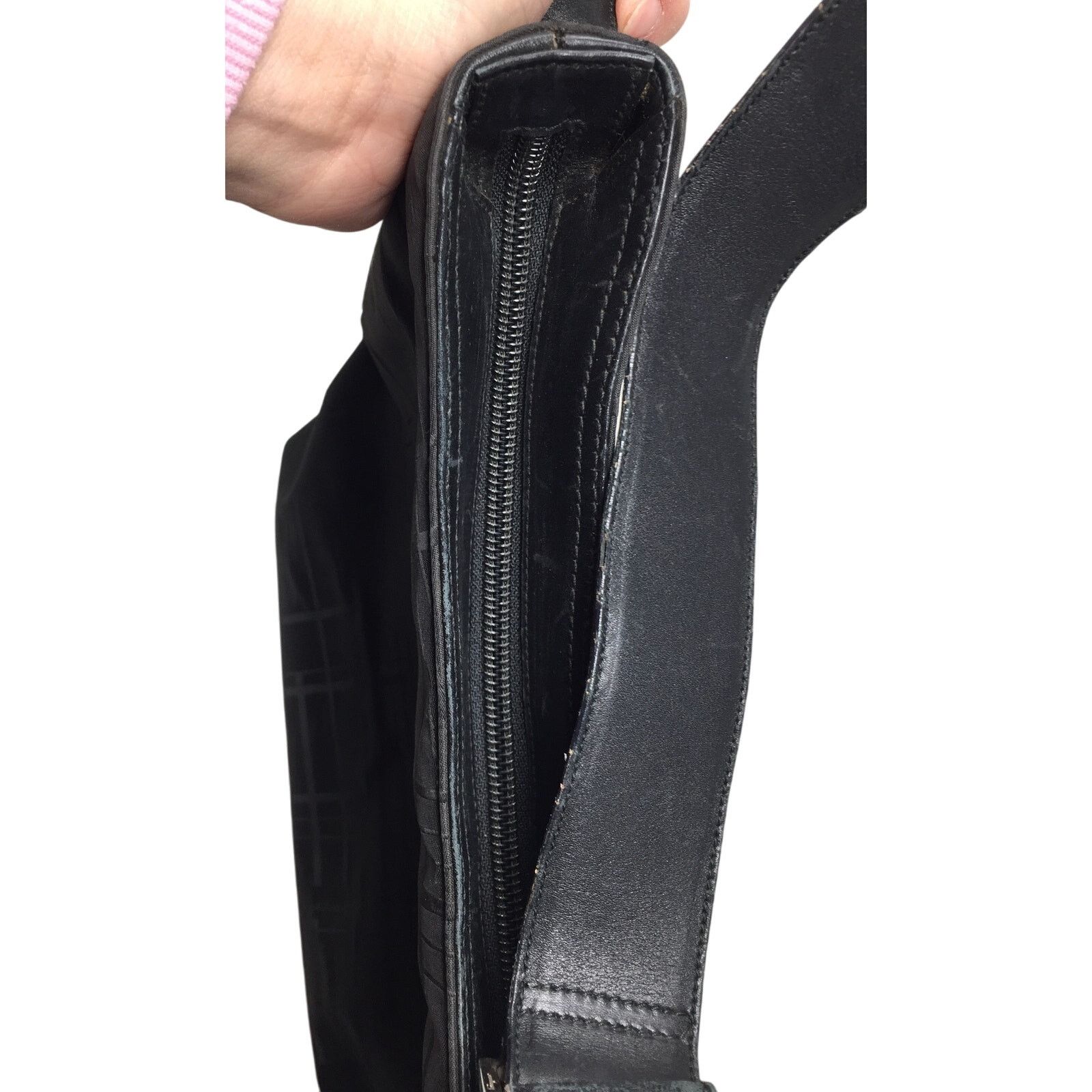 Salvatore Ferragamo Salvatore Ferragamo Black Nylon Shoulder Bag Size ONE SIZE - 13 Thumbnail