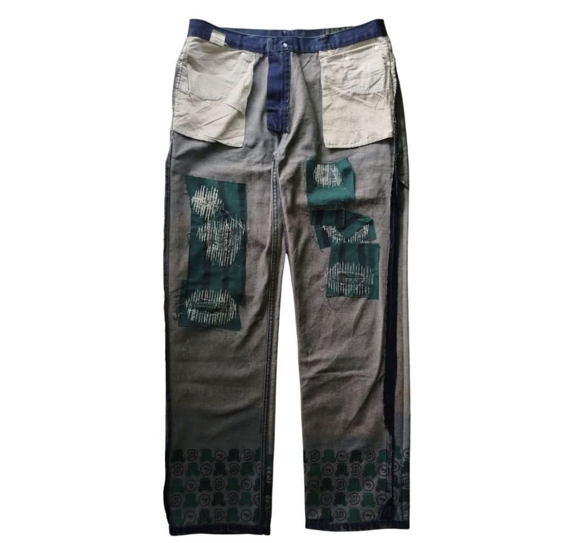 Fragment Design × Levi's Levi's Fenom x Fragment Design x CLOT Distressed Patchwork Size US 34 / EU 50 - 7 Thumbnail