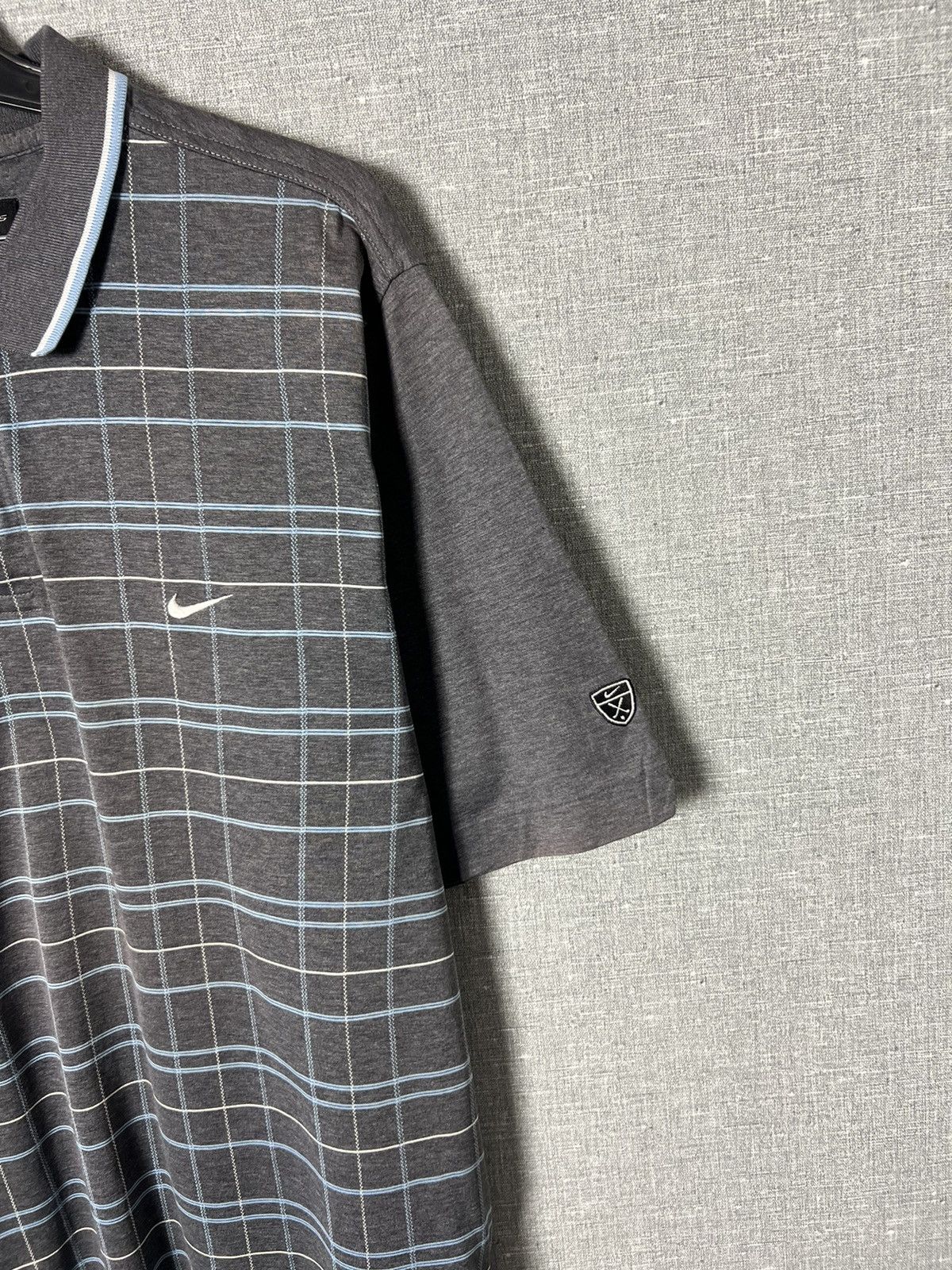 Nike Vintage Nike Tiger Woods Collection Checkered Polo Shirt Size US L / EU 52-54 / 3 - 6 Thumbnail