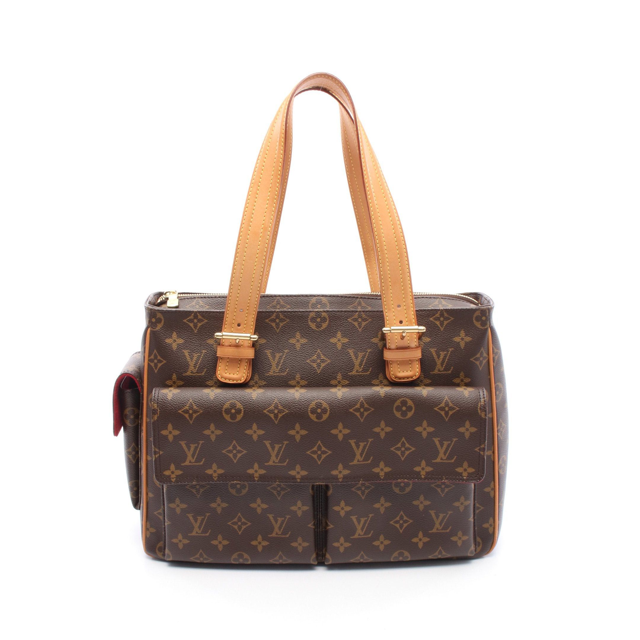 Louis Vuitton Louis Vuitton Multi-Priest Monogram Handbag Leather Brown Size ONE SIZE - 1 Thumbnail