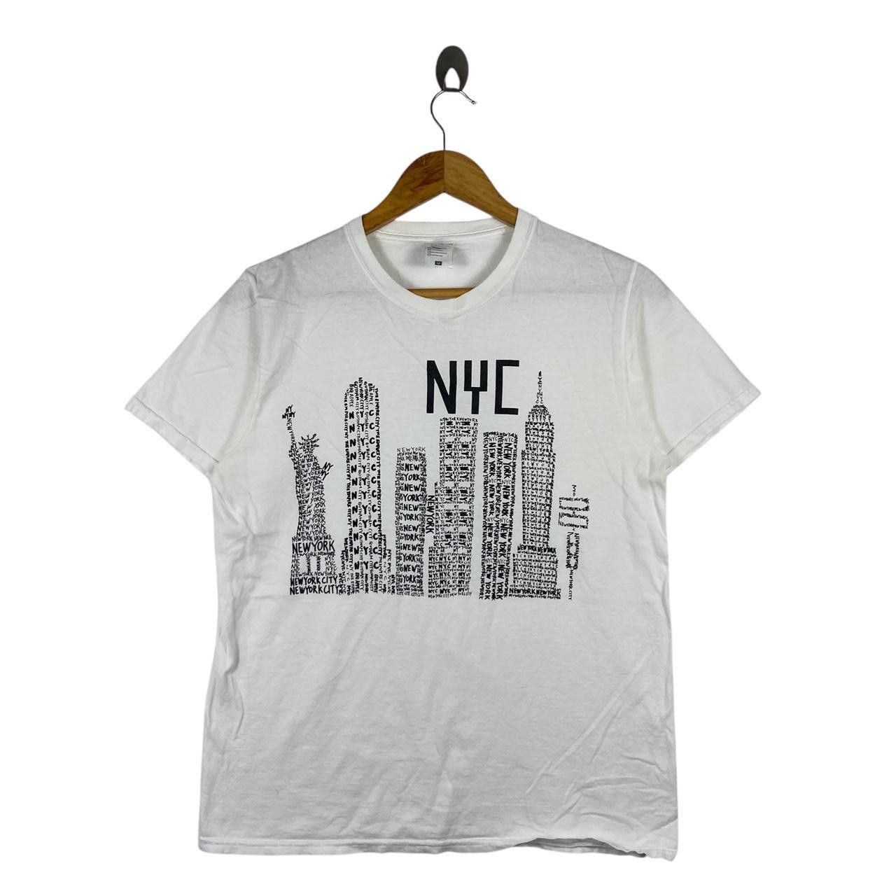 Fruit Of The Loom NEW YORK CITY NYC Doodles Comic Strip Tee Shirt Top Pop Art Size M / US 6-8 / IT 42-44 - 1 Thumbnail