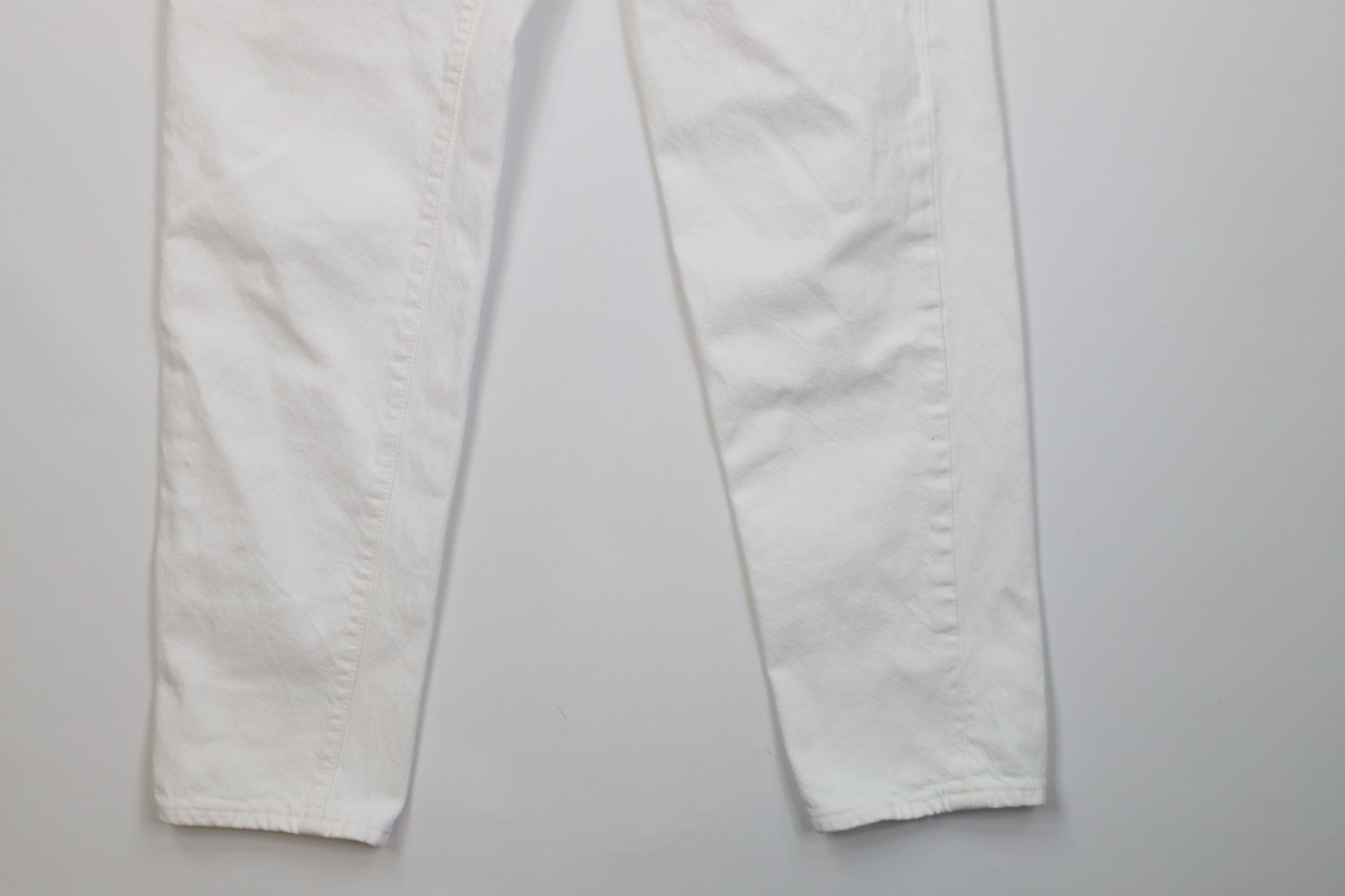 Levi's Vintage 90s Levis 544 Relaxed Tapered Leg Jeans White USA Size 32" / US 10 / IT 46 - 5 Thumbnail