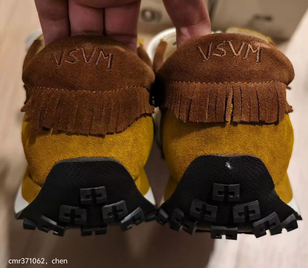Visvim visvim 22ss walpi runner w khaki w10 calf suede/horse vibram Size US 10 / EU 43 - 6 Thumbnail