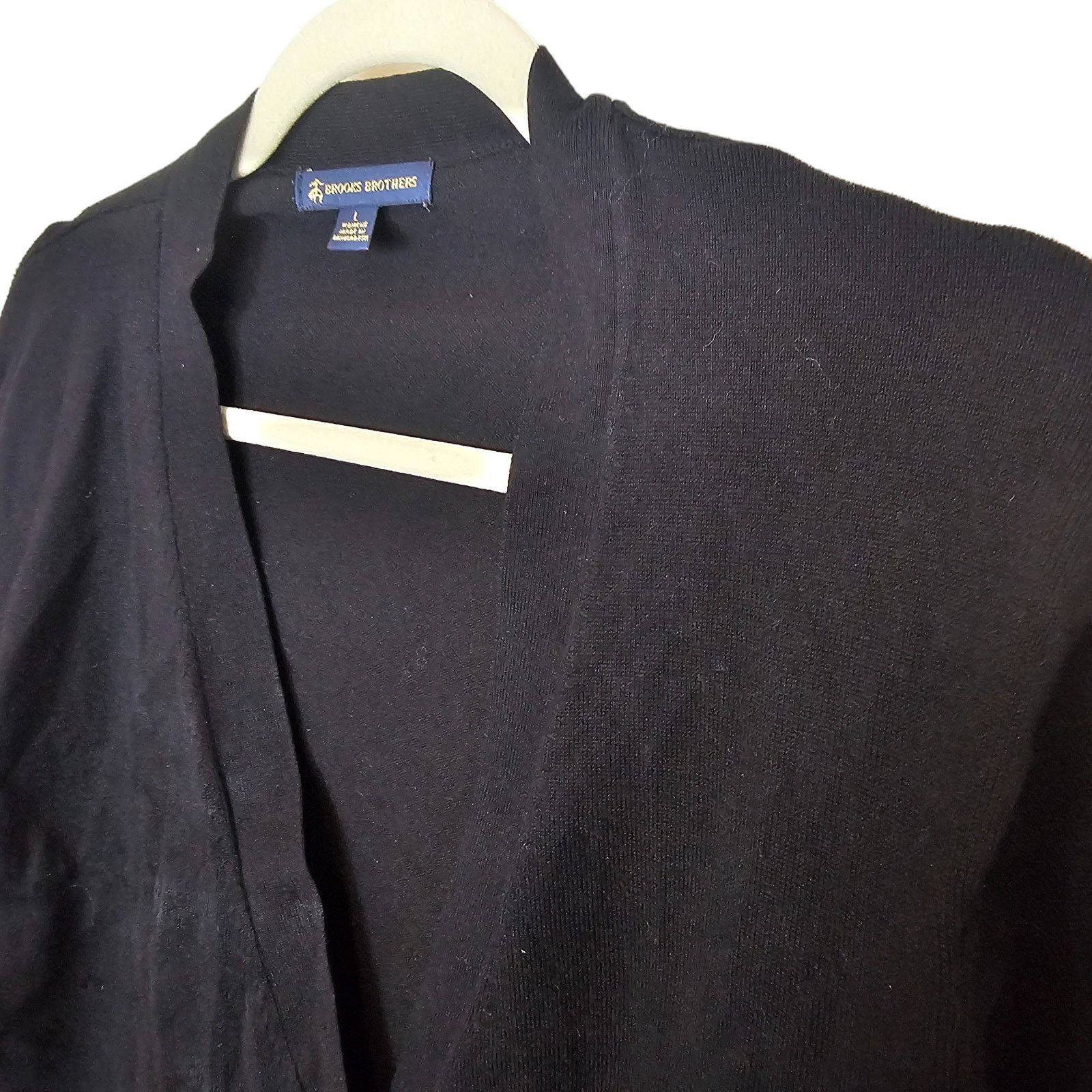 Brooks Brothers Brooks Brothers Womens Classic Cardigan Sweater L Minimalist Size L / US 10 / IT 46 - 5 Thumbnail
