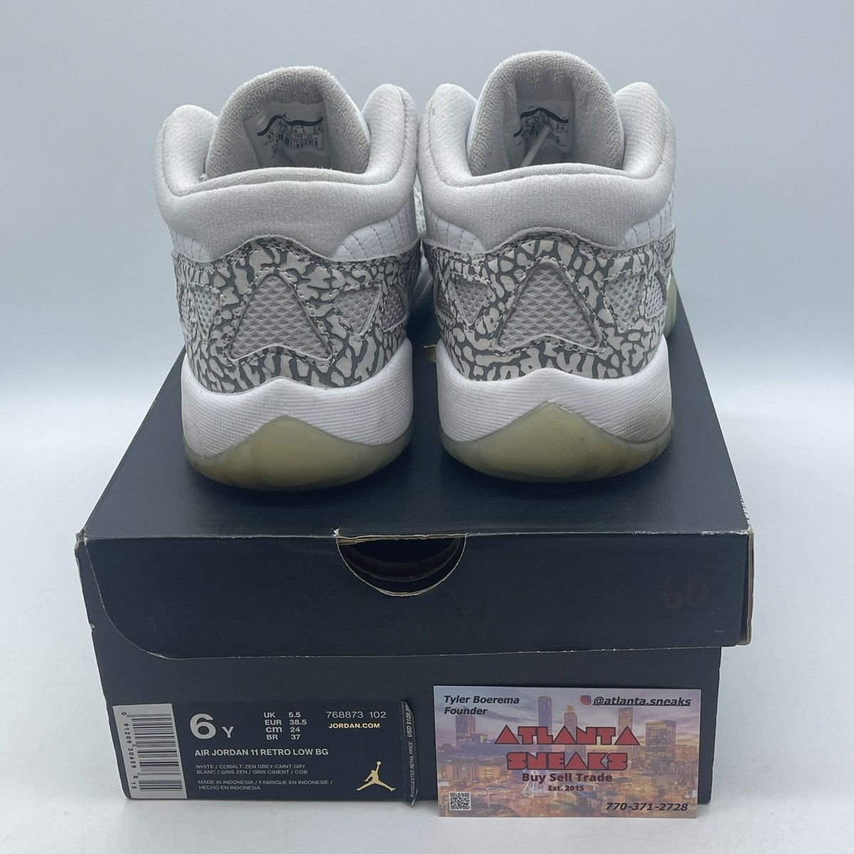 Jordan Brand Air Jordan 11 low cobalt Size US 6 / EU 39 - 3 Thumbnail