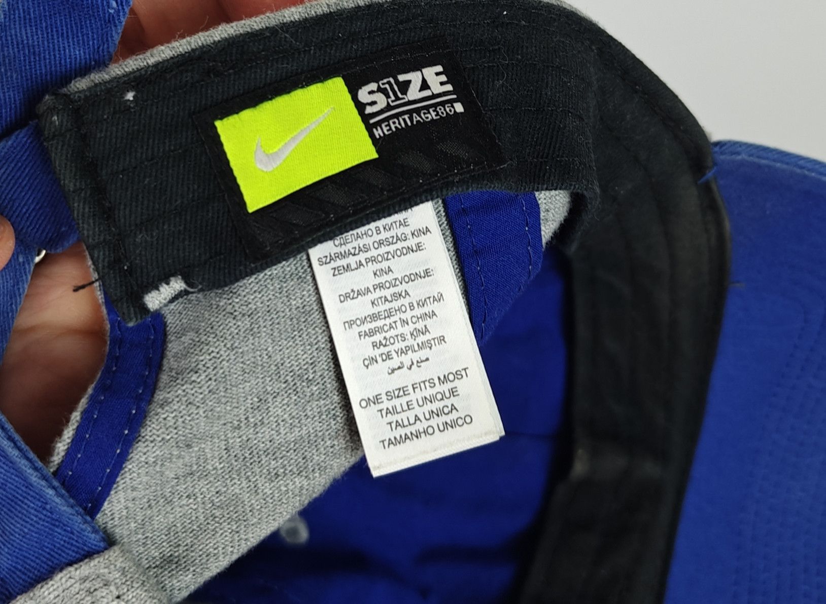 Nike Nike FCB Barcelona Baseball Cap One size Gray Size ONE SIZE - 7 Thumbnail