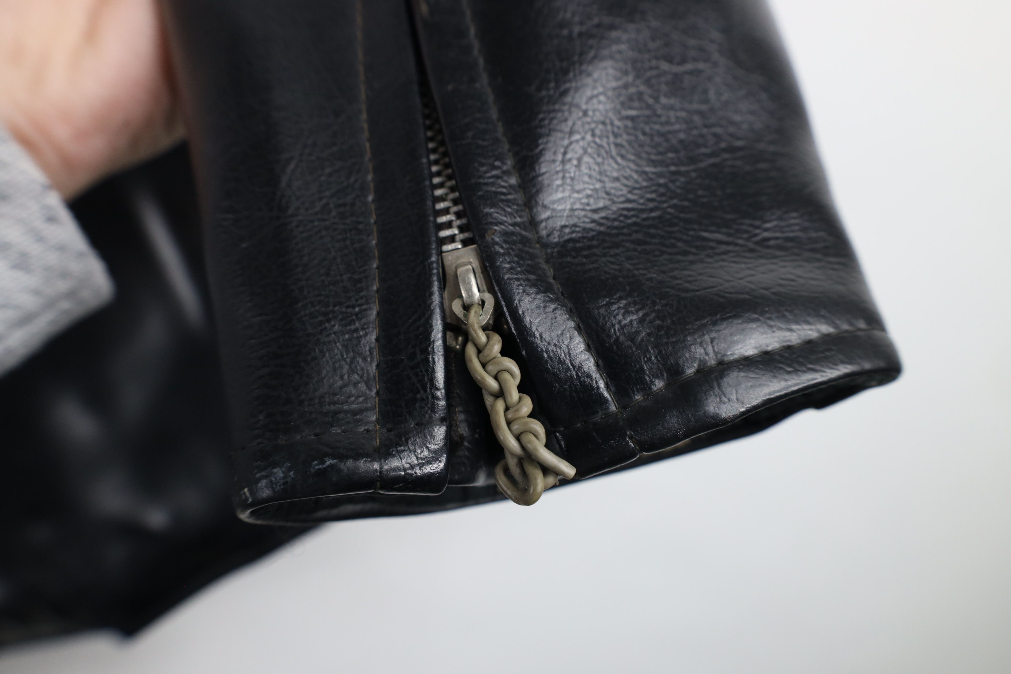 Vintage Vintage 70s Streetwear Faux Leather Motorcycle Jacket Japan Size US M / EU 48-50 / 2 - 5 Thumbnail