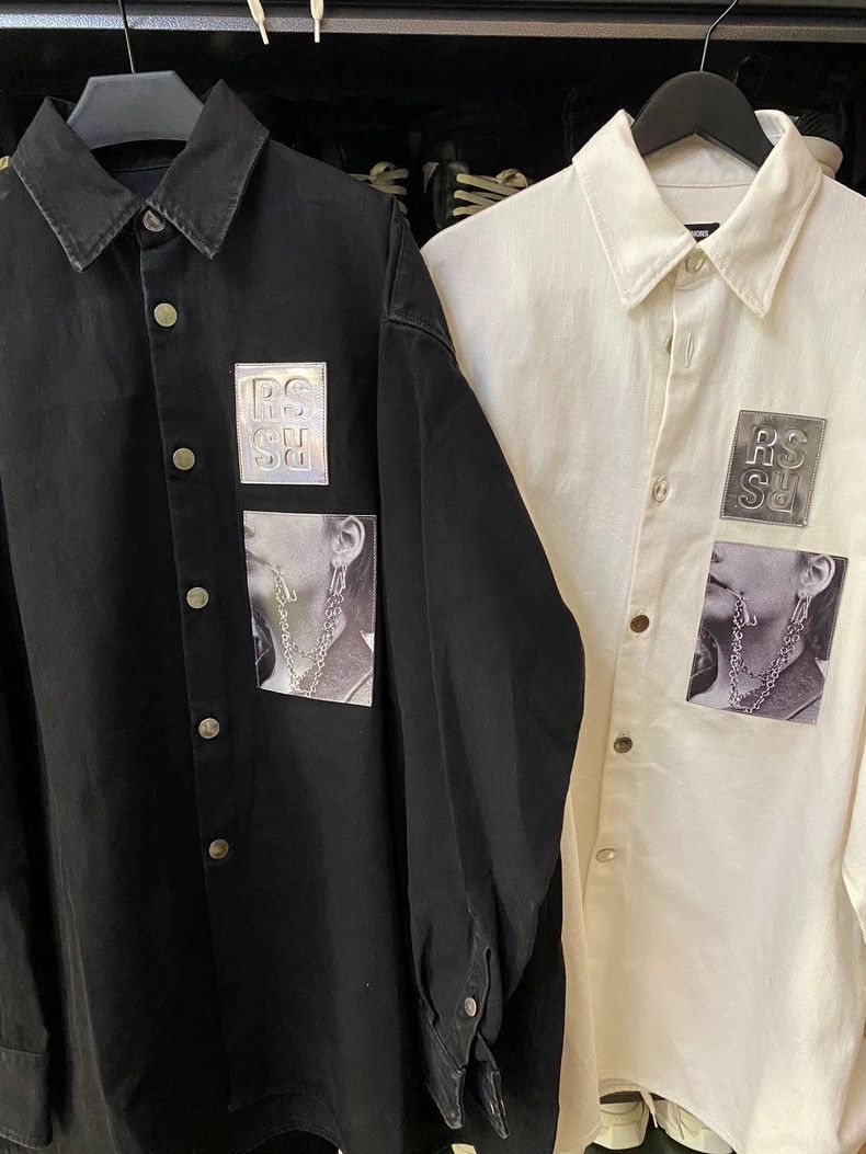 Raf Simons Raf Simons Portrait leather coat jacket-2506 Size US S / EU 44-46 / 1 - 6 Thumbnail