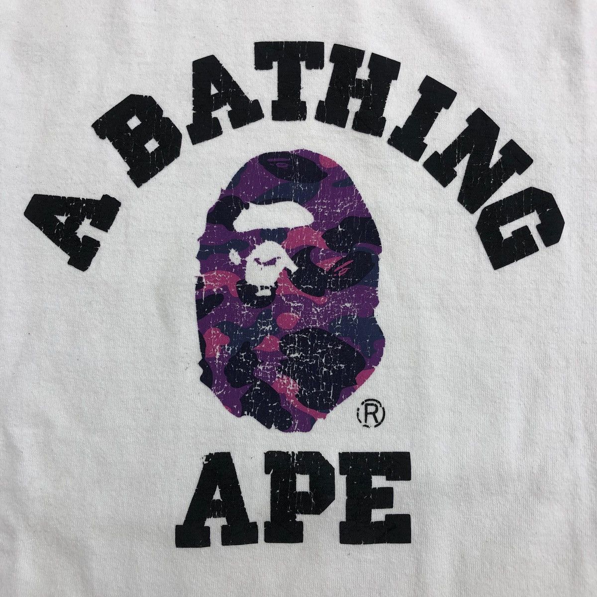 Bape A Bathing Ape Color Camo College Tee Bape Iconic Size US XXL / EU 58 / 5 - 4 Thumbnail