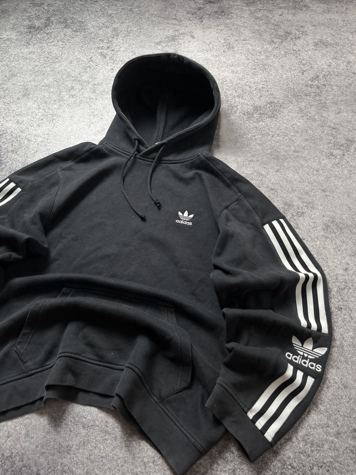 Adidas 🔥CRAZY ADIDAS BALENCIAGA VIBE OPIUM BOXY HOODIE Y2K 00’S Size US S / EU 44-46 / 1 - 8 Thumbnail