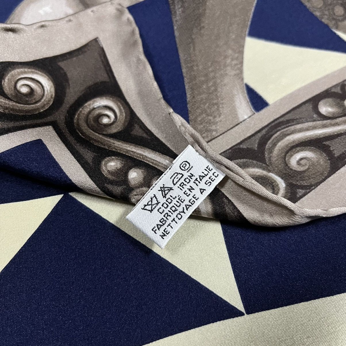 Lanvin Lanvin Paris 3D design Silk Scarf Size ONE SIZE - 10 Thumbnail