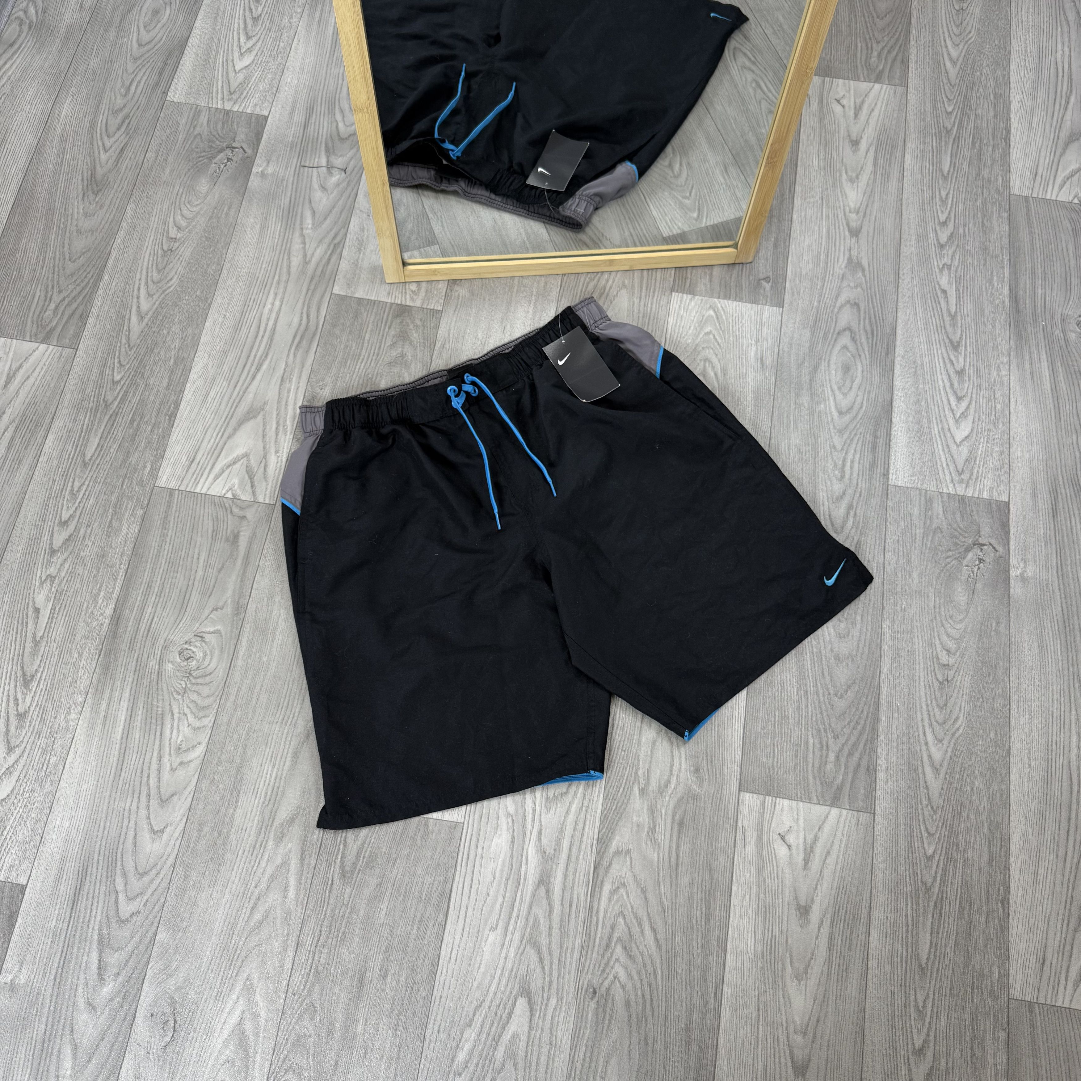 Nike Nike Beach Swim Black Shorts Size US 34 / EU 50 - 3 Thumbnail