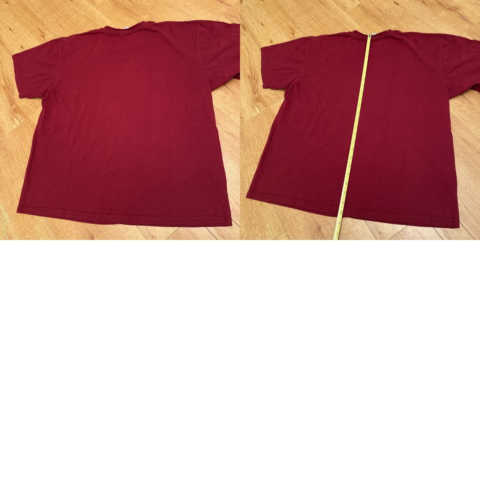 Nike VINTAGE Nike Shirt Adult L Red White Check Swoosh Sport Cotton Active Athletic Mens 90s Sports Batman Angel Short Sleeve Cotton T-Shirt Size US L / EU 52-54 / 3 - 8 Thumbnail