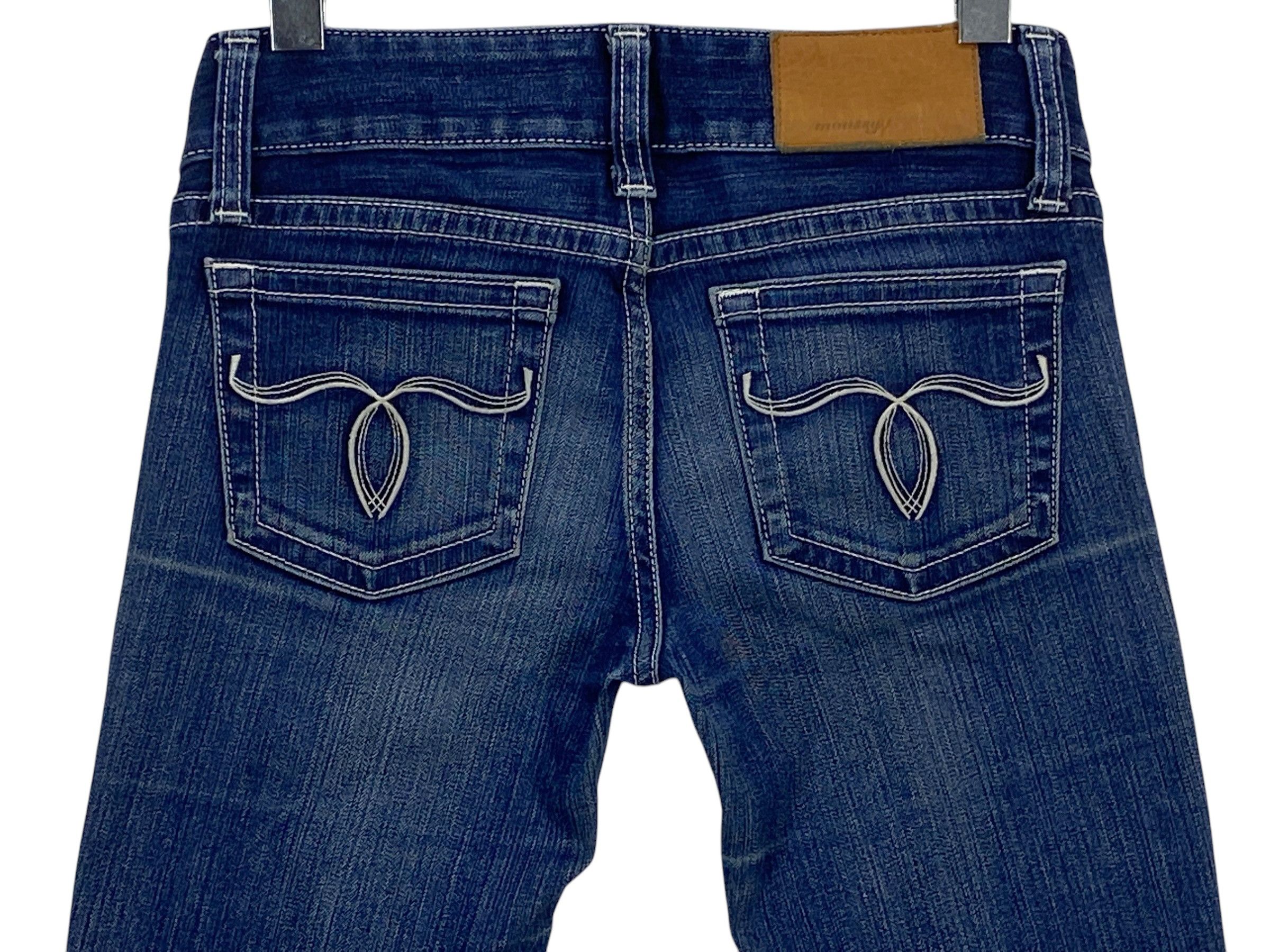 Japanese Brand × MOUSSY Moussy Jeans Skinny Jeans Low Rise Jeans Size 25" / US 0 / IT 36 - 5 Thumbnail