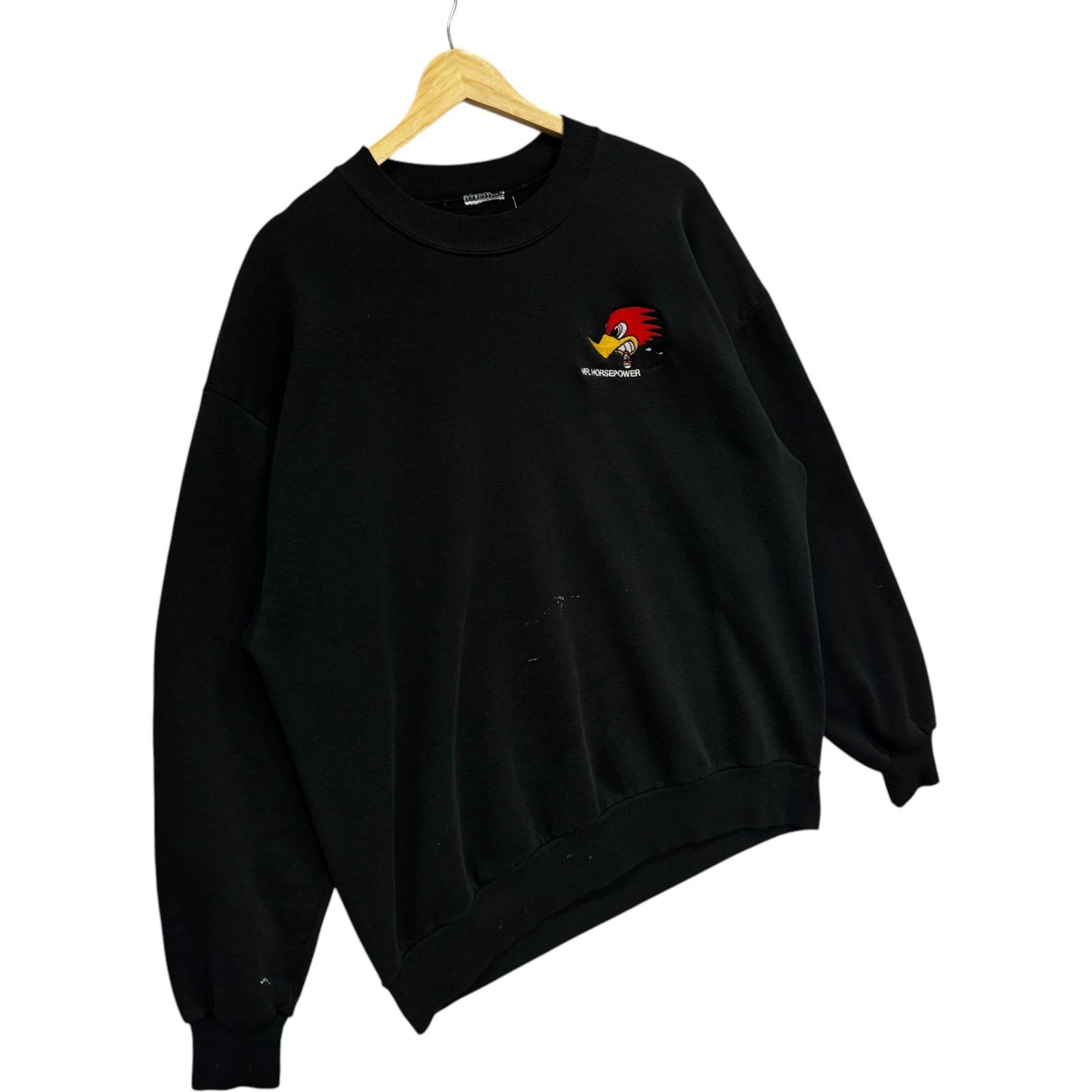 Vintage Vintage Mr. Horsepower Embroidered Crewneck XL Size US XL / EU 56 / 4 - 4 Thumbnail